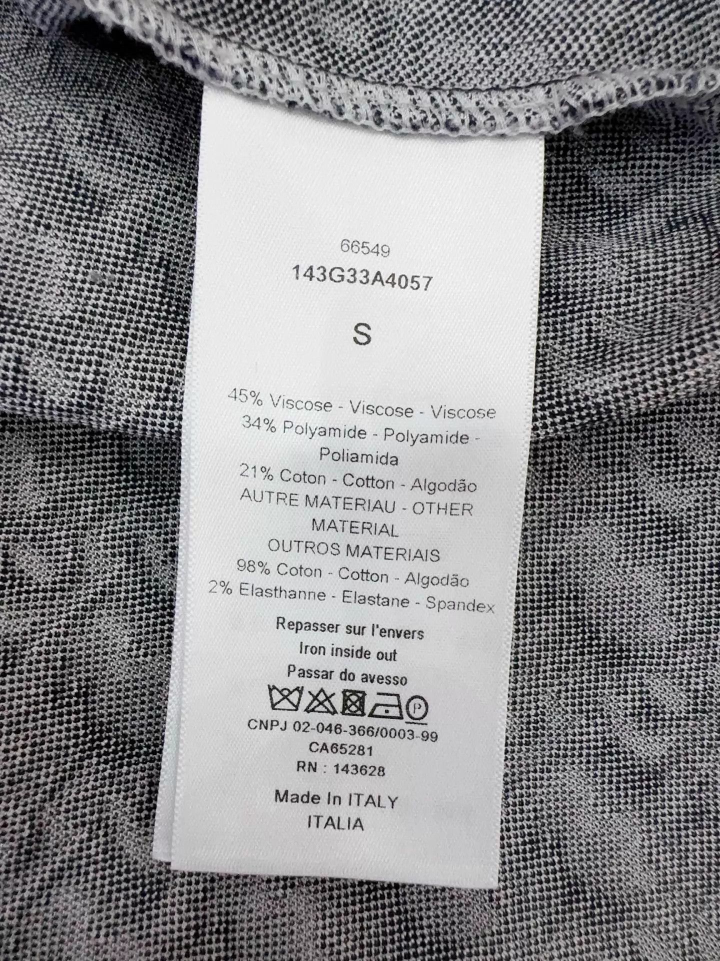 Dior Dior Full Logo Multi Jacket - Size S Size US S / EU 44-46 / 1 - 5 Thumbnail