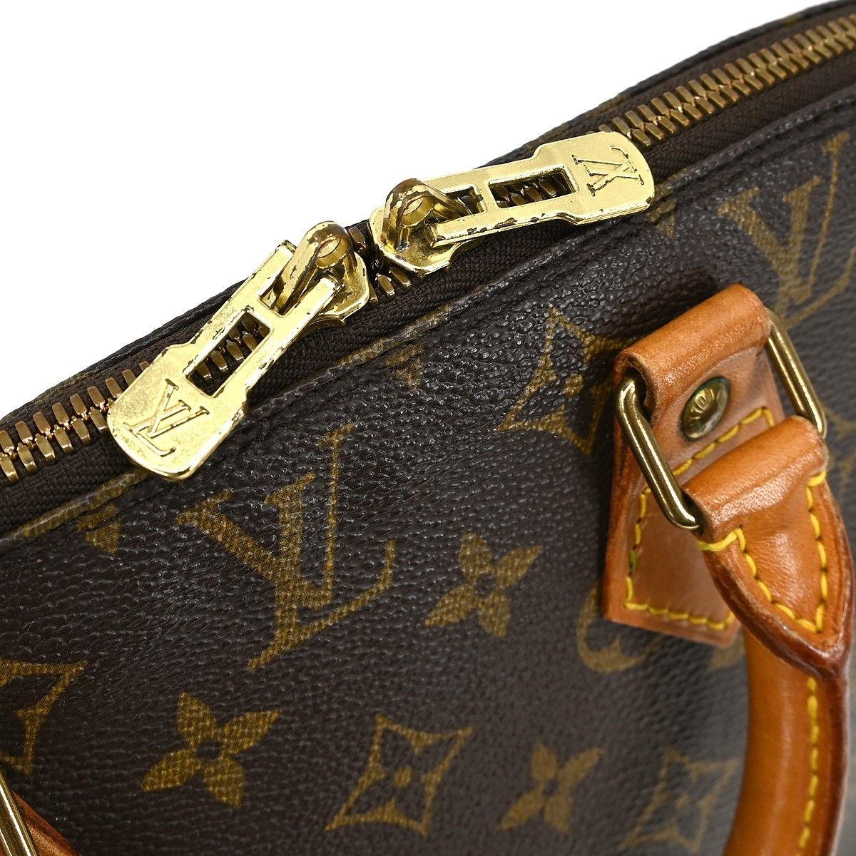 Louis Vuitton Louis Vuitton Alma Handbag Monogram Canvas Size ONE SIZE - 9 Thumbnail