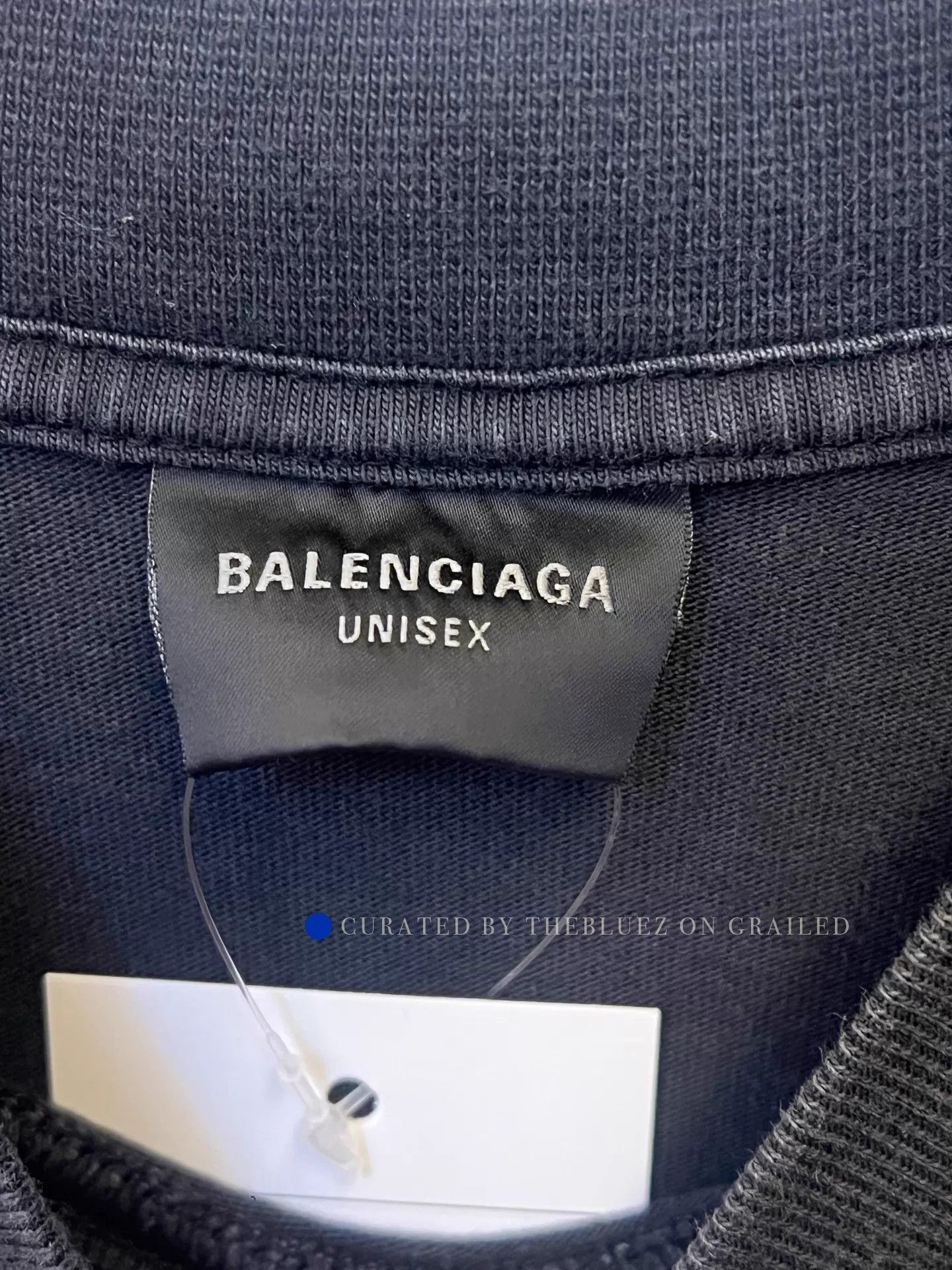 Balenciaga Arch Logo Crew Short Sleeve Tee in Black Size US S / EU 44-46 / 1 - 2 Thumbnail