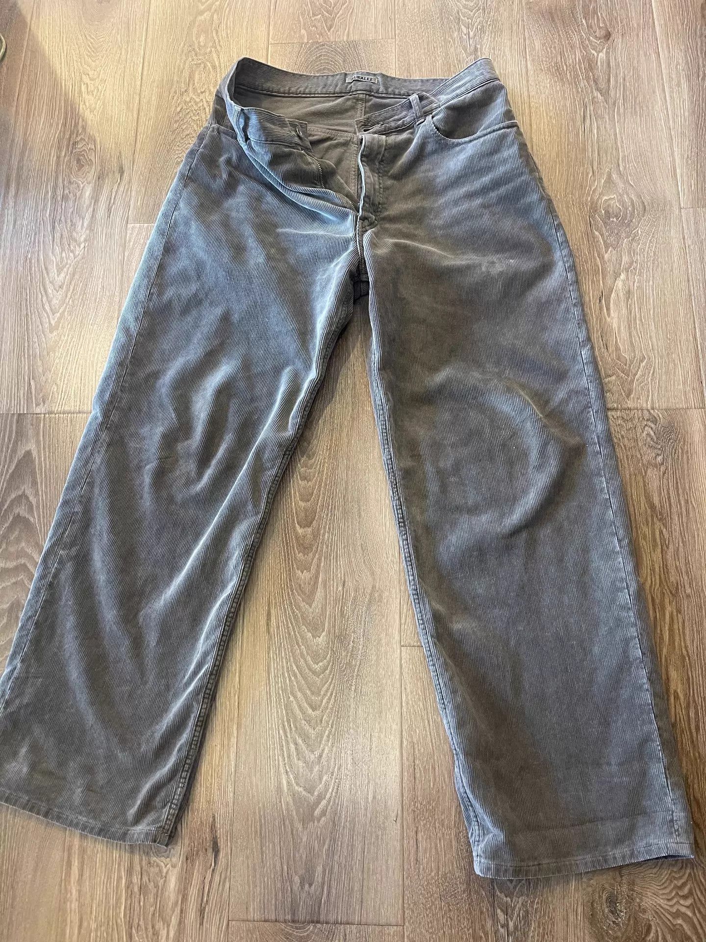 Auralee Wide Corduroy Casual Pants in Brown Size US 38 / EU 54 - 5 Thumbnail