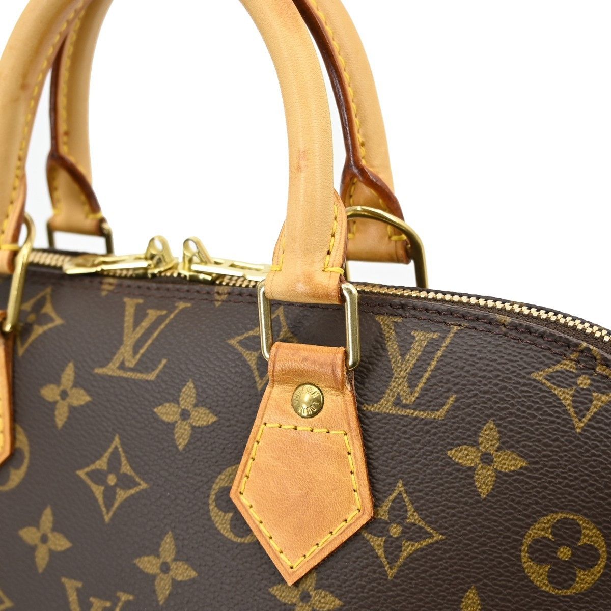 Louis Vuitton Louis Vuitton Alma Handbag Monogram Canvas Size ONE SIZE - 12 Thumbnail