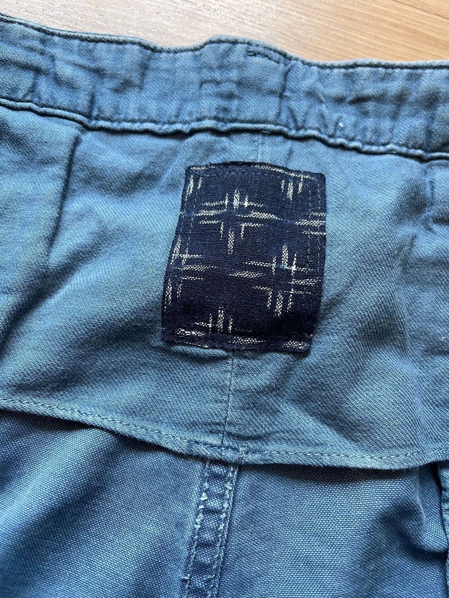Visvim Indigo Destroyed Chino Shorts Size US 36 / EU 52 - 6 Thumbnail