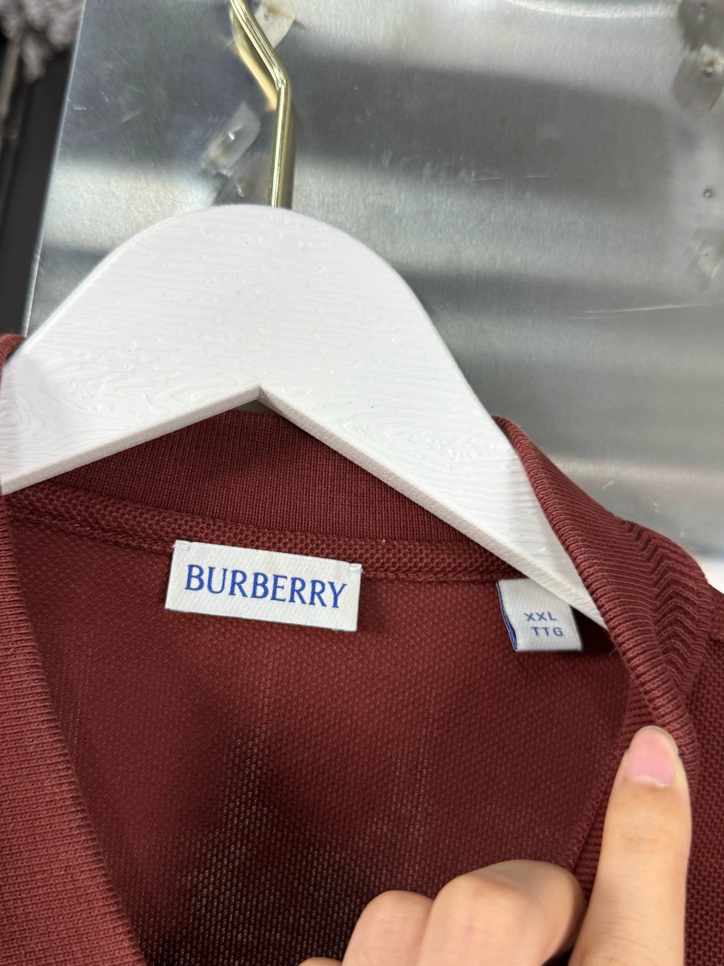 Burberry Classic Brown Polo Shirt in XXL Size US XXL / EU 58 / 5 - 6 Thumbnail