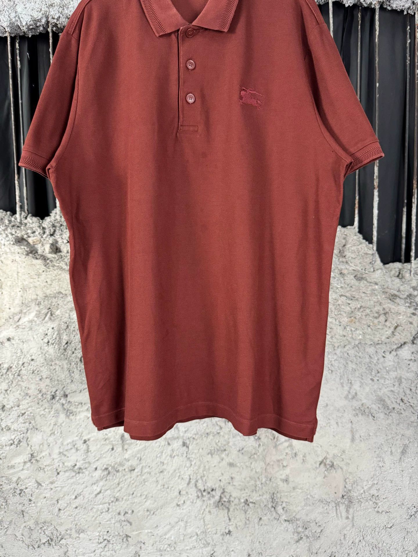 Burberry Classic Brown Polo Shirt in XXL Size US XXL / EU 58 / 5 - 4 Thumbnail