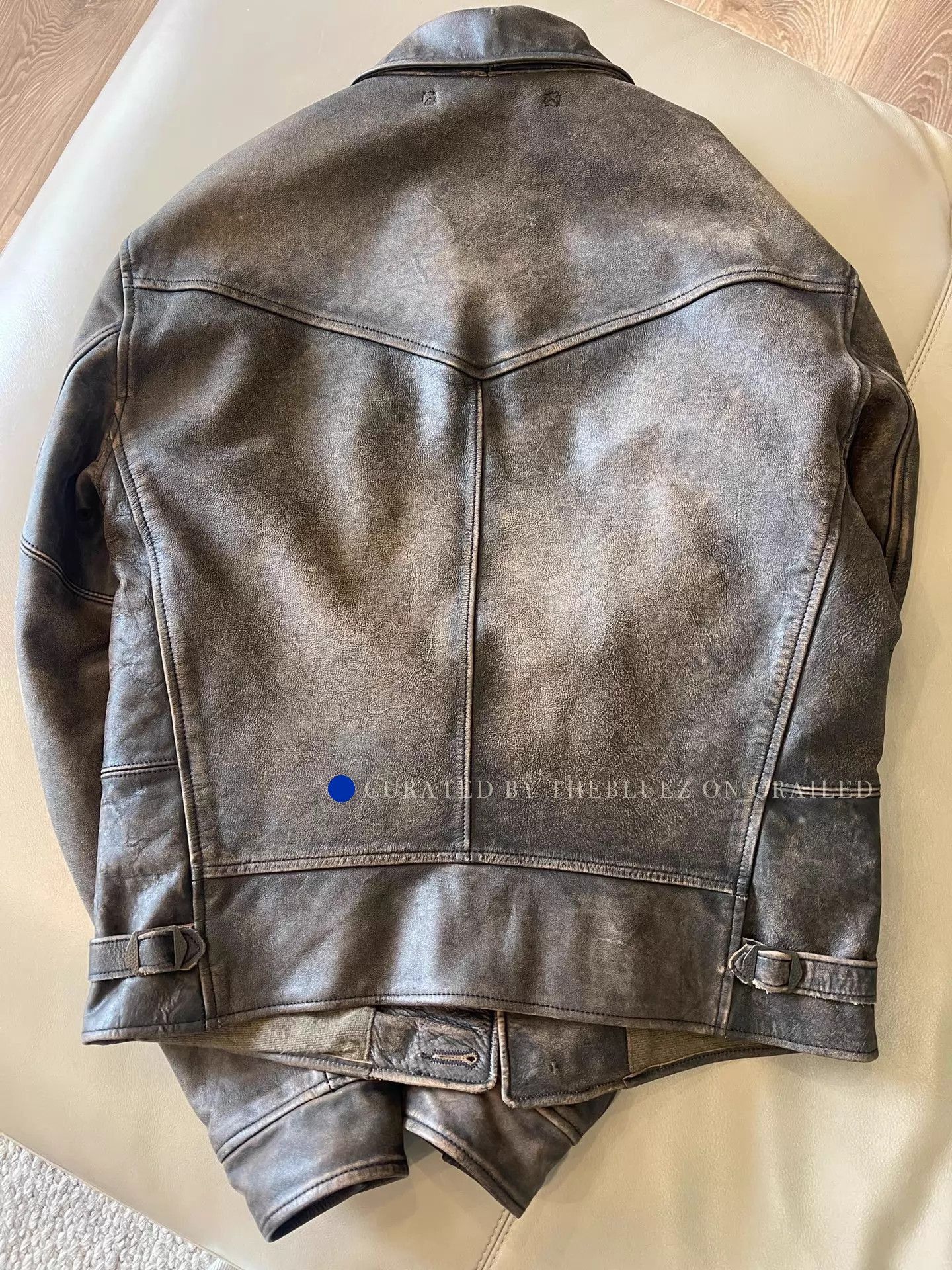 RRL Ralph Lauren Vintage Newsboy Leather Jacket in Brown Size US S / EU 44-46 / 1 - 2 Thumbnail