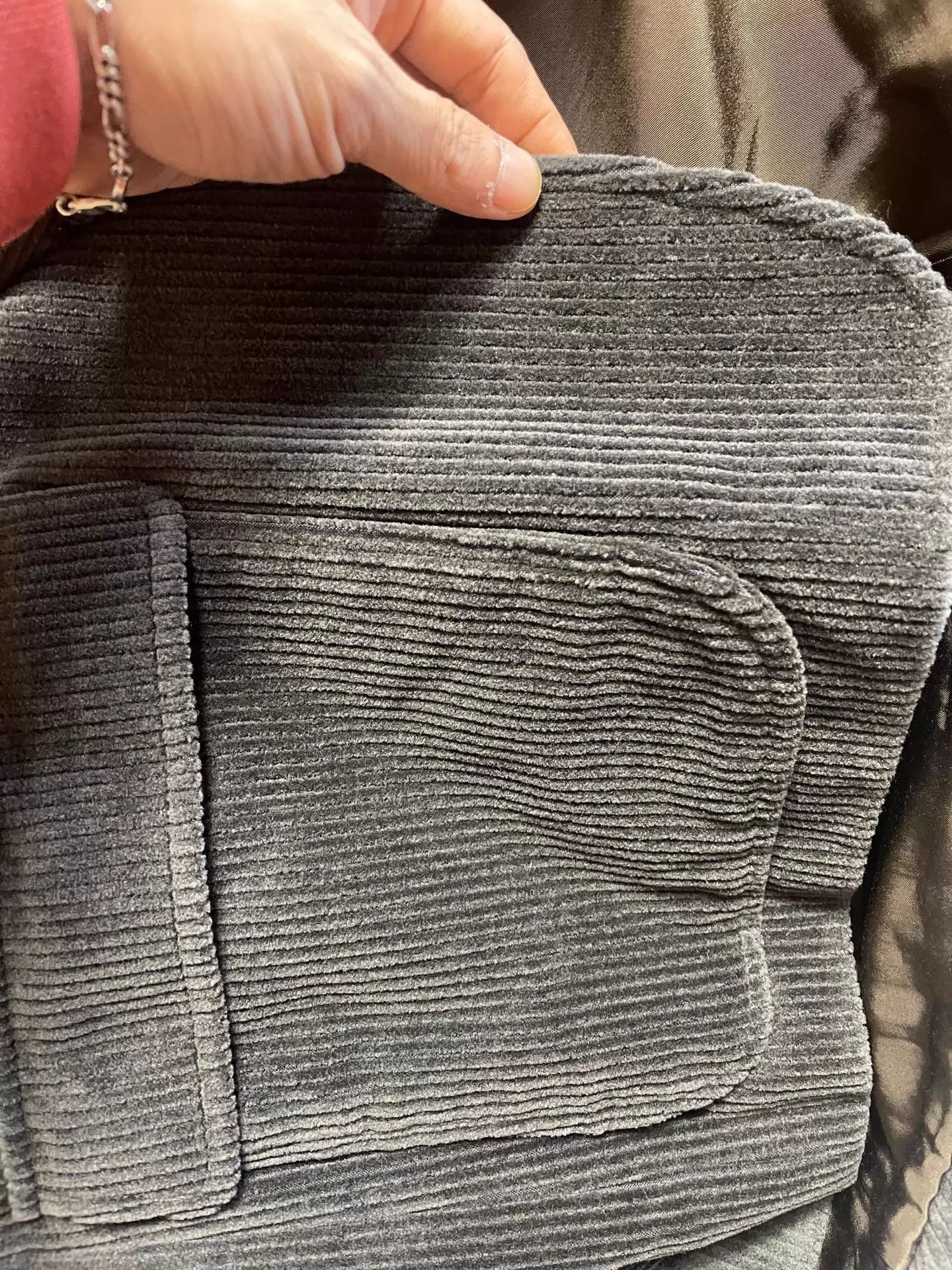 Visvim Gray Wool Corduroy Blazer Size US M / EU 48-50 / 2 - 8 Thumbnail