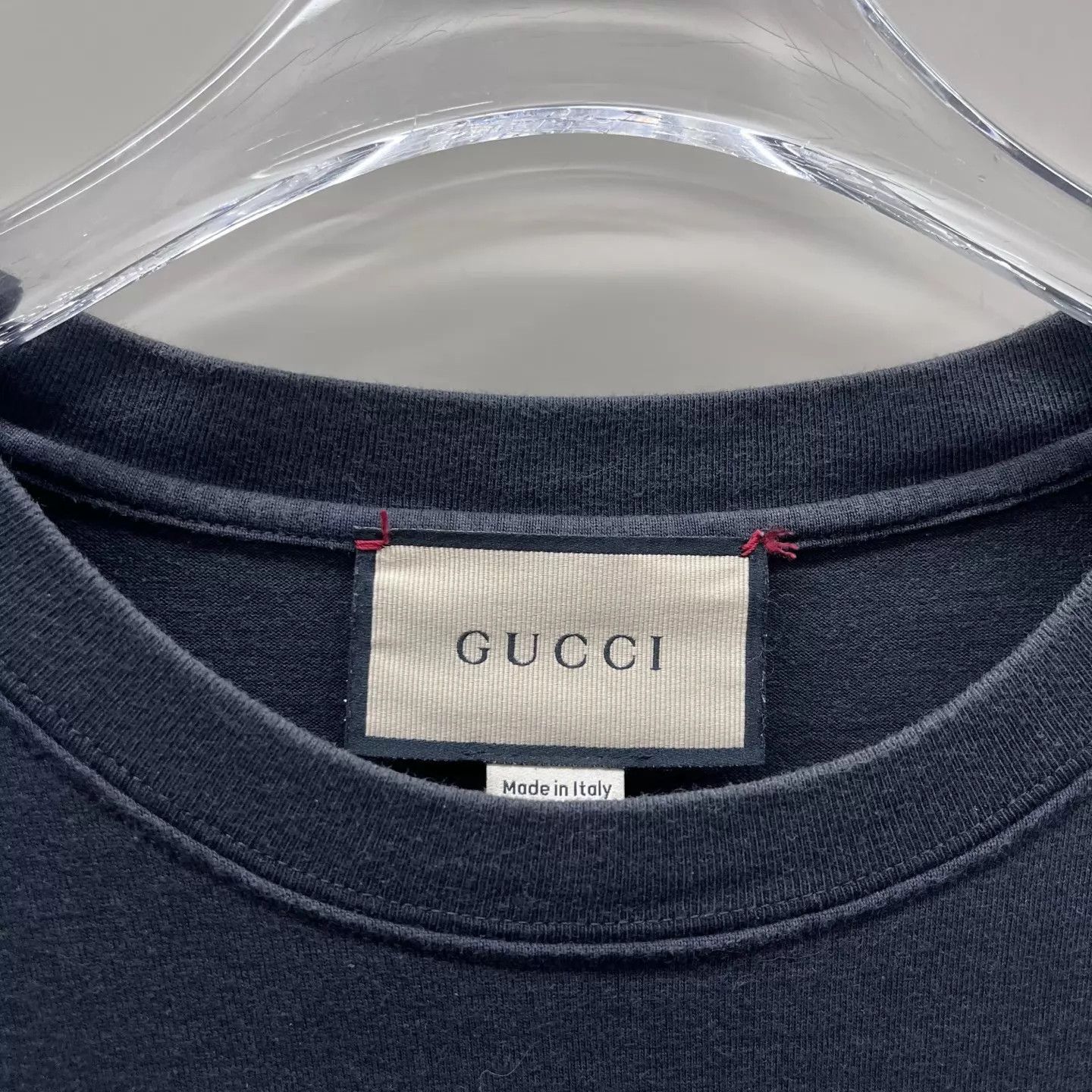 Gucci Lightning Logo Black Short Sleeve T-Shirt Size US S / EU 44-46 / 1 - 3 Thumbnail