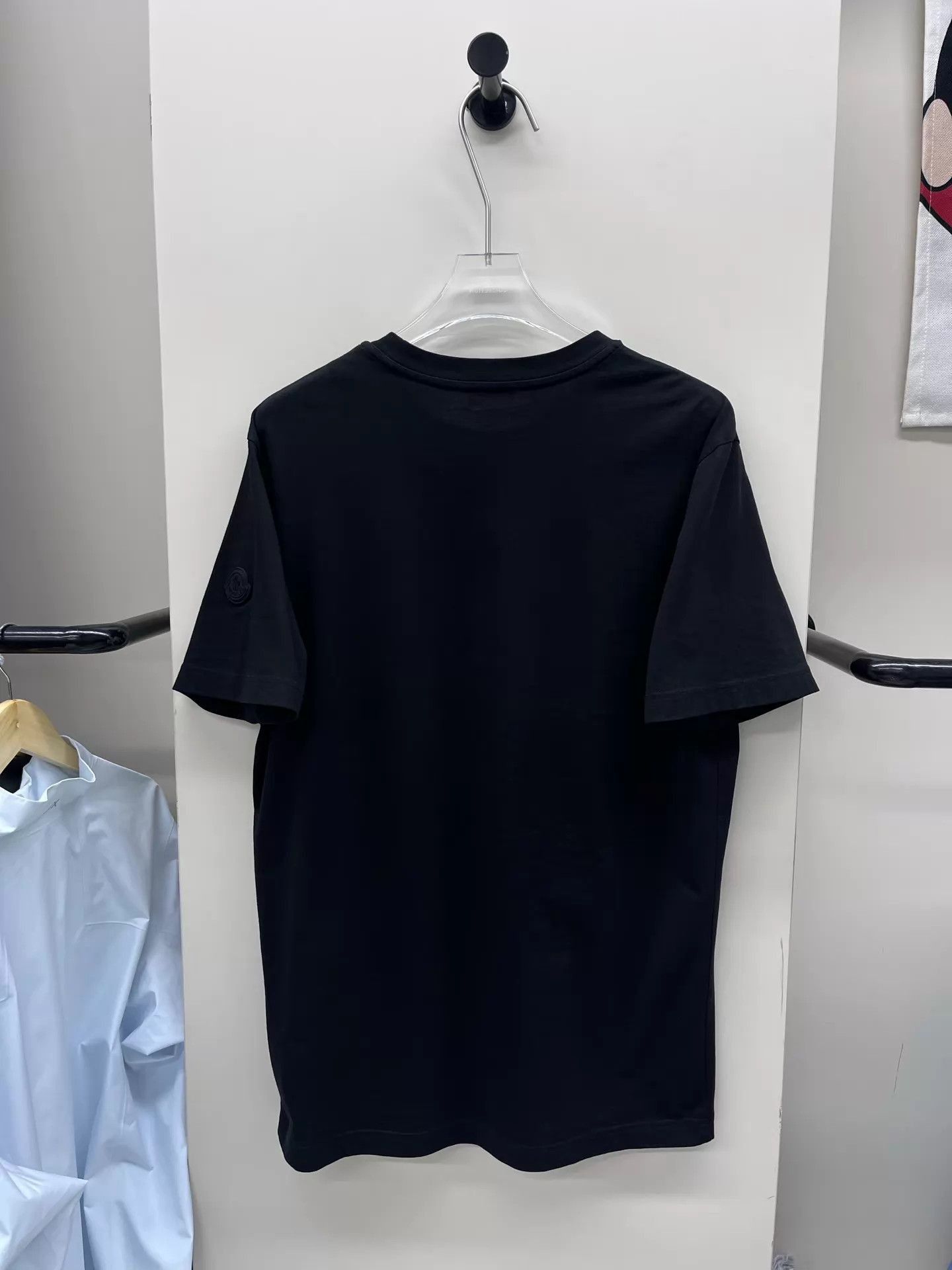Moncler Moncler Short Sleeve Tee in Black, Size L Size US L / EU 52-54 / 3 - 2 Thumbnail