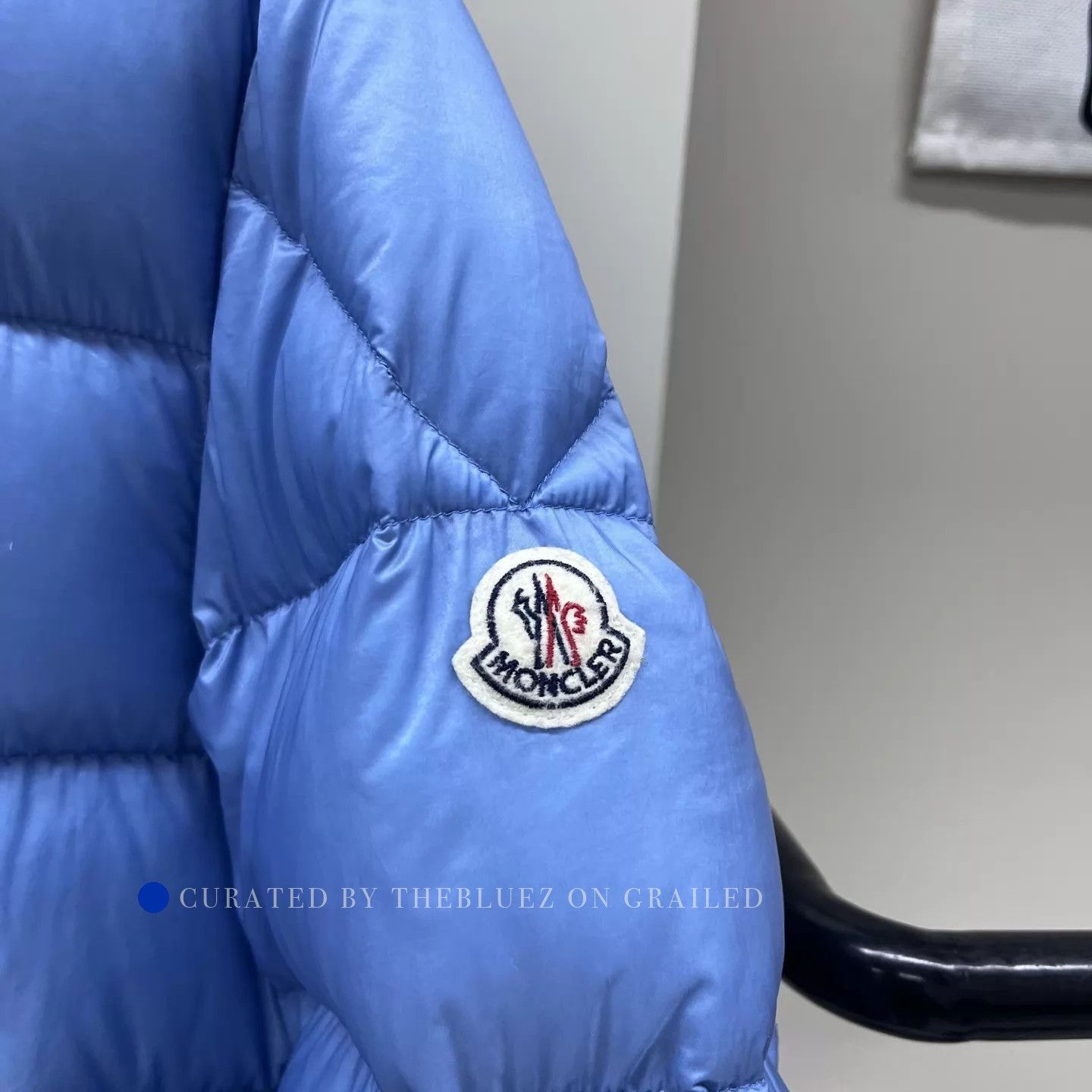 Moncler Jeanbart Mist Blue Down Jacket Size US S / EU 44-46 / 1 - 3 Thumbnail