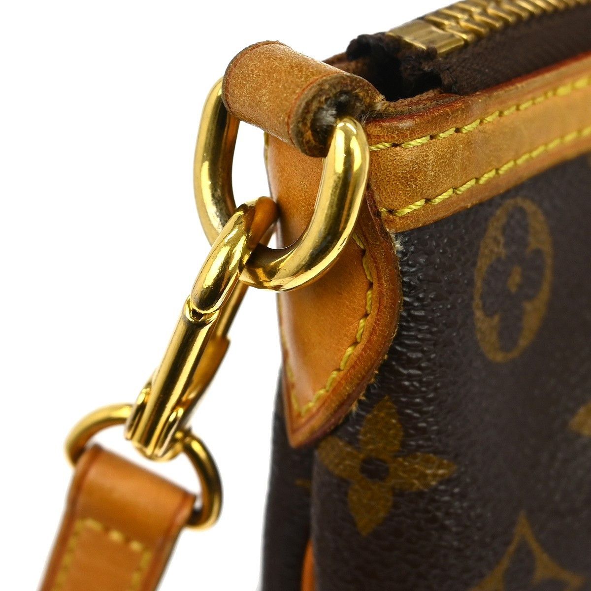 Louis Vuitton Louis Vuitton Palermo Handbag Monogram Canvas Size ONE SIZE - 12 Thumbnail