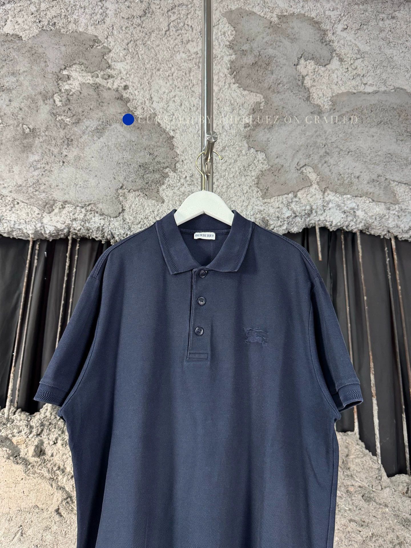 Burberry Classic Black Polo Shirt in XL Size US XL / EU 56 / 4 - 3 Thumbnail