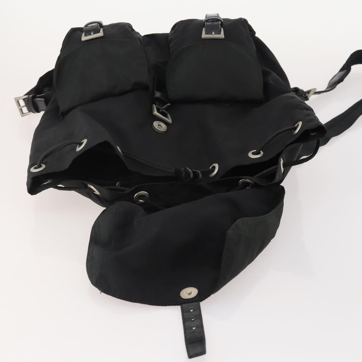 Prada Prada Double Front Pocket Backpack Tessuto Size ONE SIZE - 16 Thumbnail