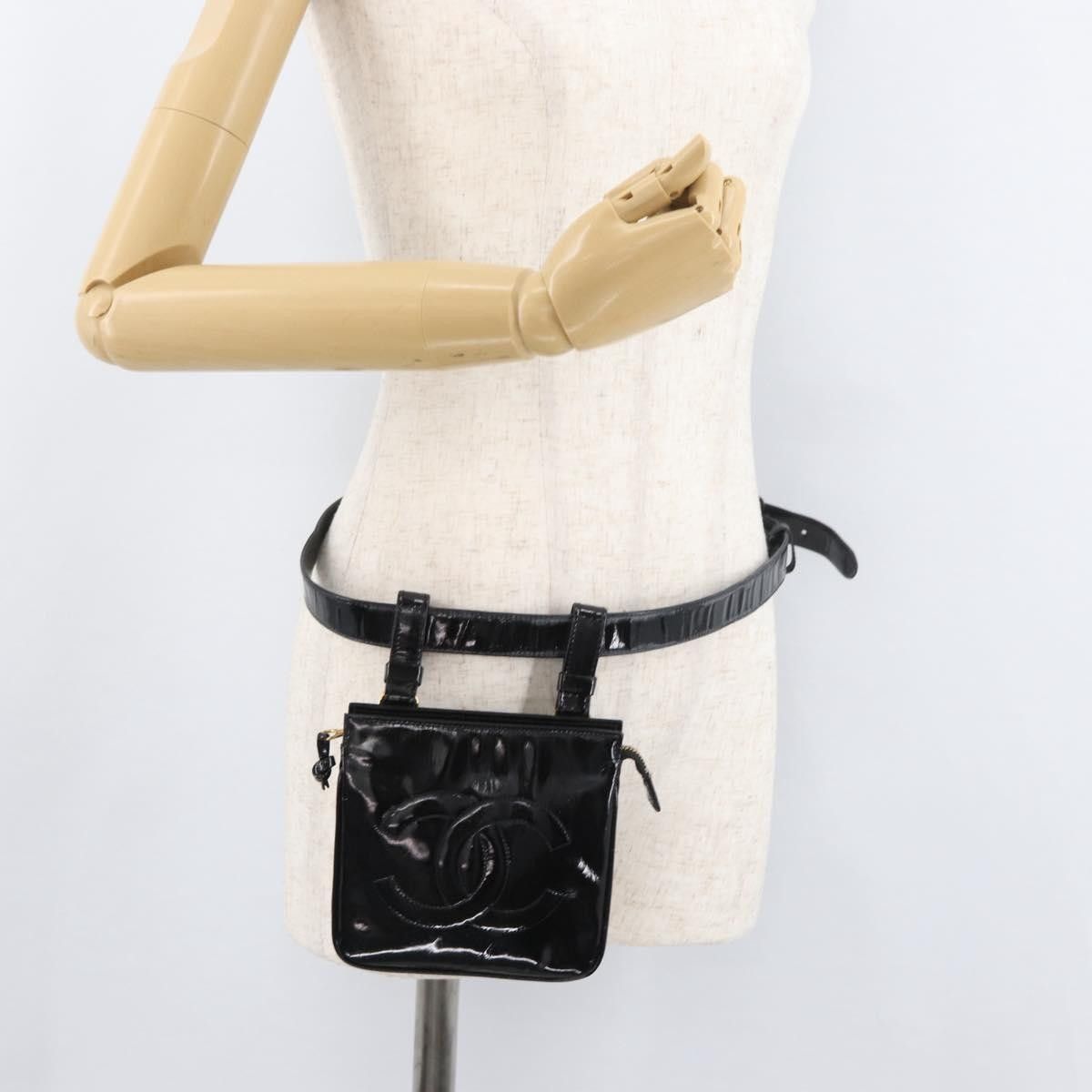 Chanel Chanel Vintage Timeless Belt Bag Patent leather Size ONE SIZE - 15 Thumbnail