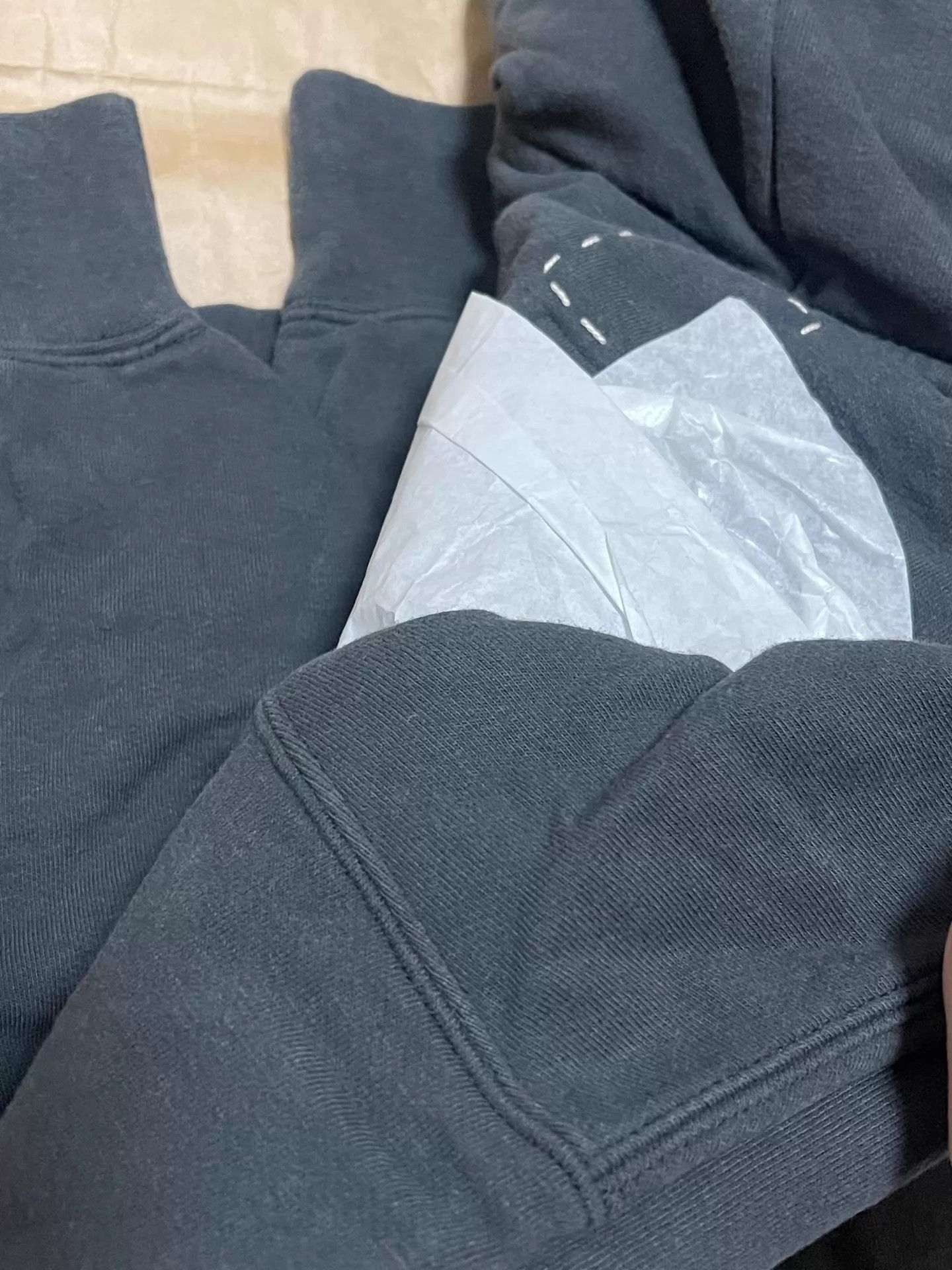 Visvim Distressed Black Dual Hoodie Size US L / EU 52-54 / 3 - 5 Thumbnail