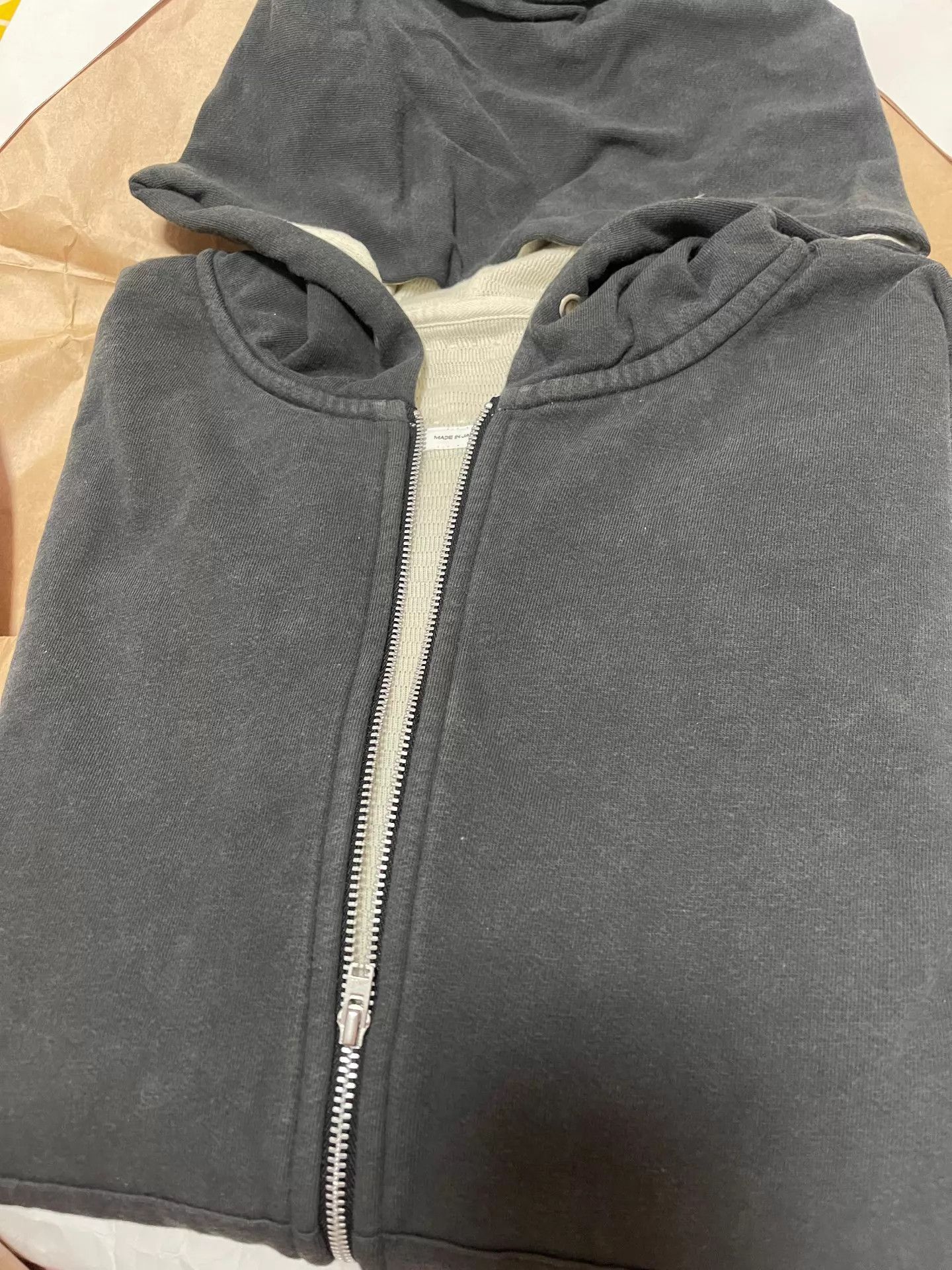 Visvim Distressed Black Dual Hoodie Size US L / EU 52-54 / 3 - 2 Thumbnail