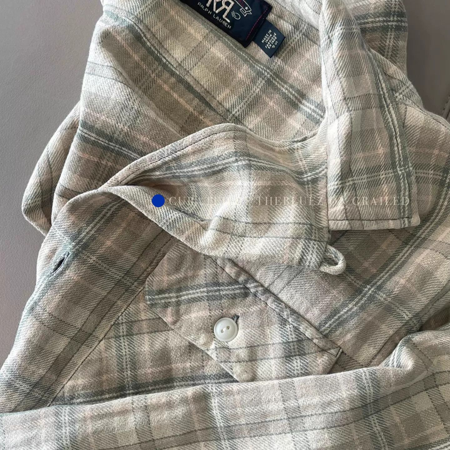 RRL Ralph Lauren Vintage Western Striped Inner Shirt Size US S / EU 44-46 / 1 - 8 Thumbnail