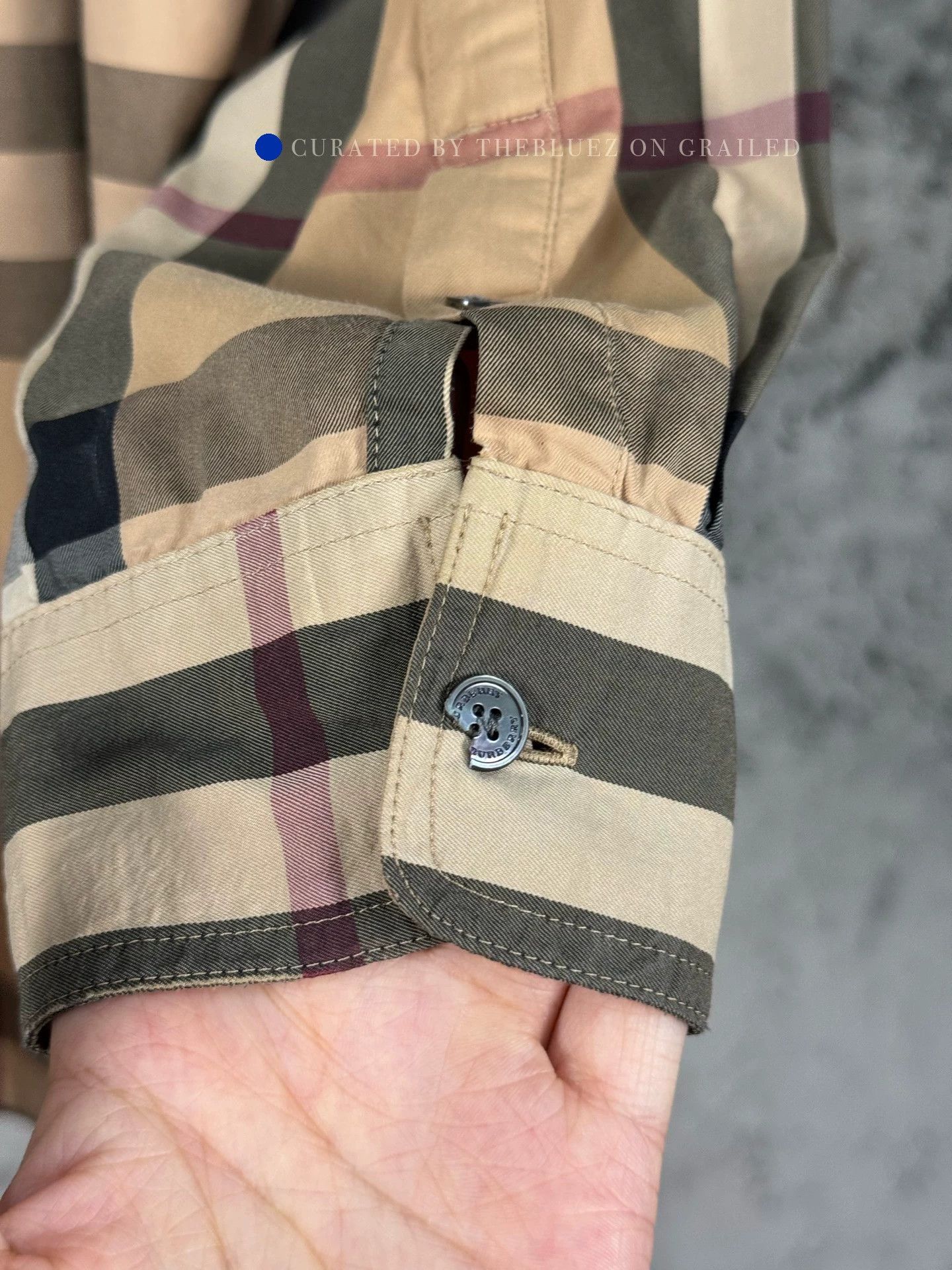 Burberry Multi-Color Check Shirt in XL Size US XL / EU 56 / 4 - 5 Thumbnail