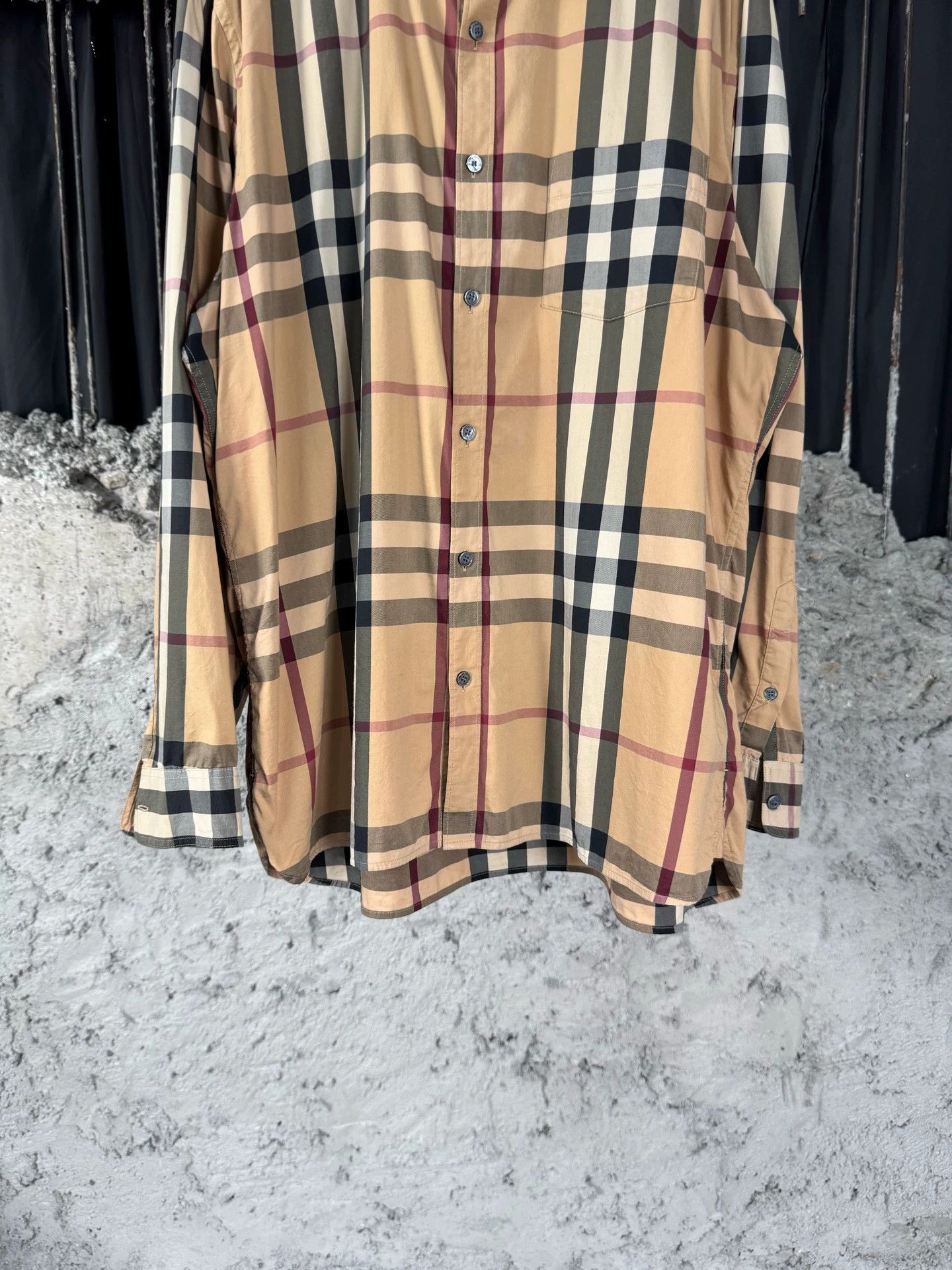 Burberry Multi-Color Check Shirt in XL Size US XL / EU 56 / 4 - 4 Thumbnail