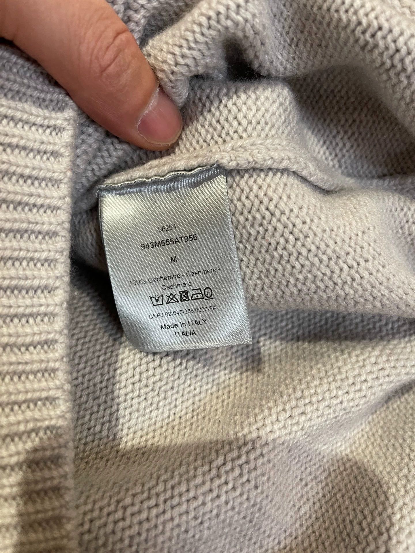 Dior Cashmere Two-Piece Sweater in Multi Colors Size US M / EU 48-50 / 2 - 7 Thumbnail