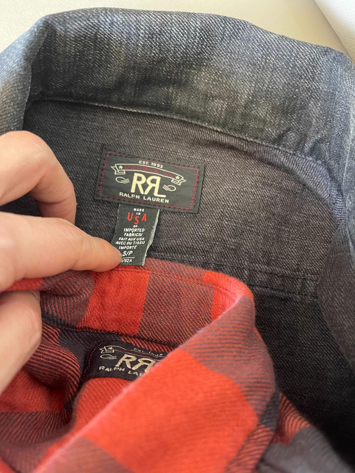 RRL Ralph Lauren RRL Black Short Storm Jacket Size US S / EU 44-46 / 1 - 3 Thumbnail