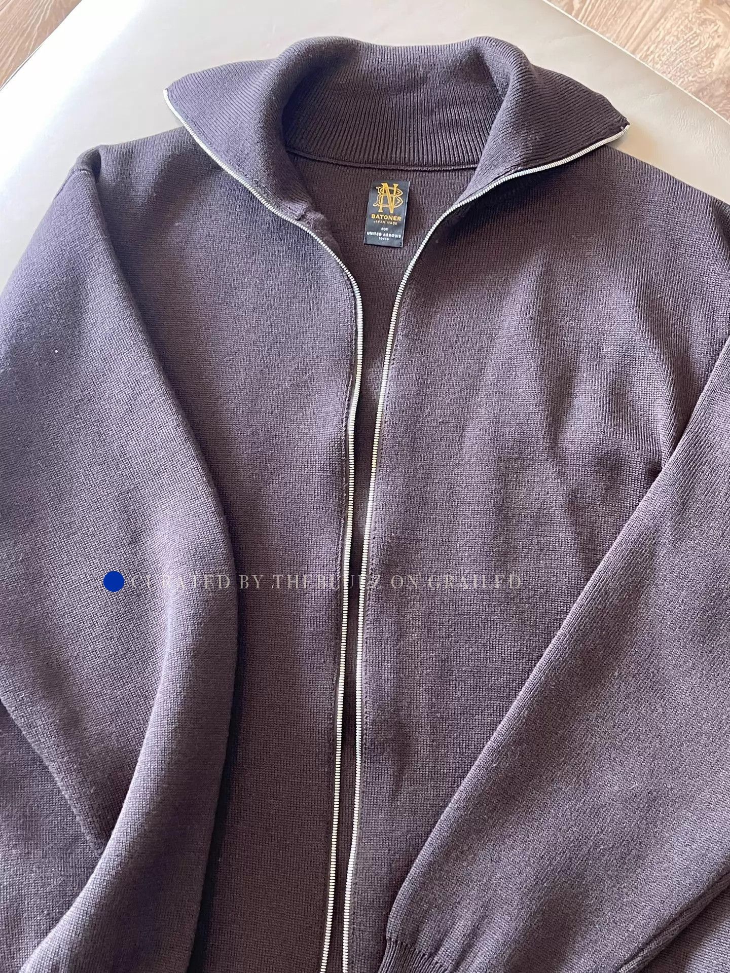 Batoner Wool Cardigan in Brown Size US L / EU 52-54 / 3 - 2 Thumbnail