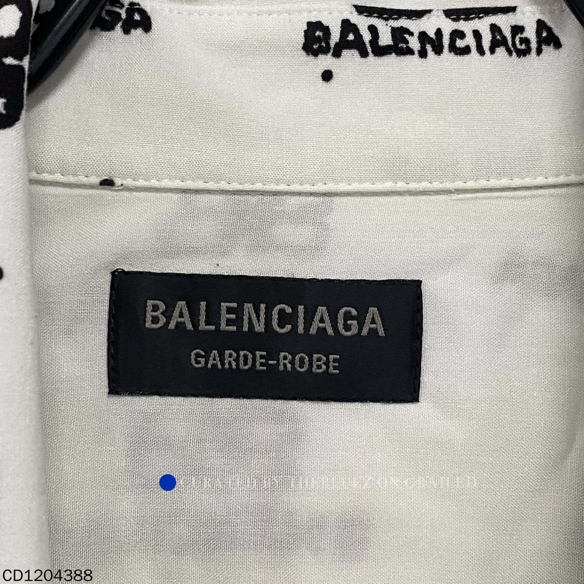 Balenciaga Graffiti Print Long Sleeve Shirt Size US M / EU 48-50 / 2 - 4 Thumbnail