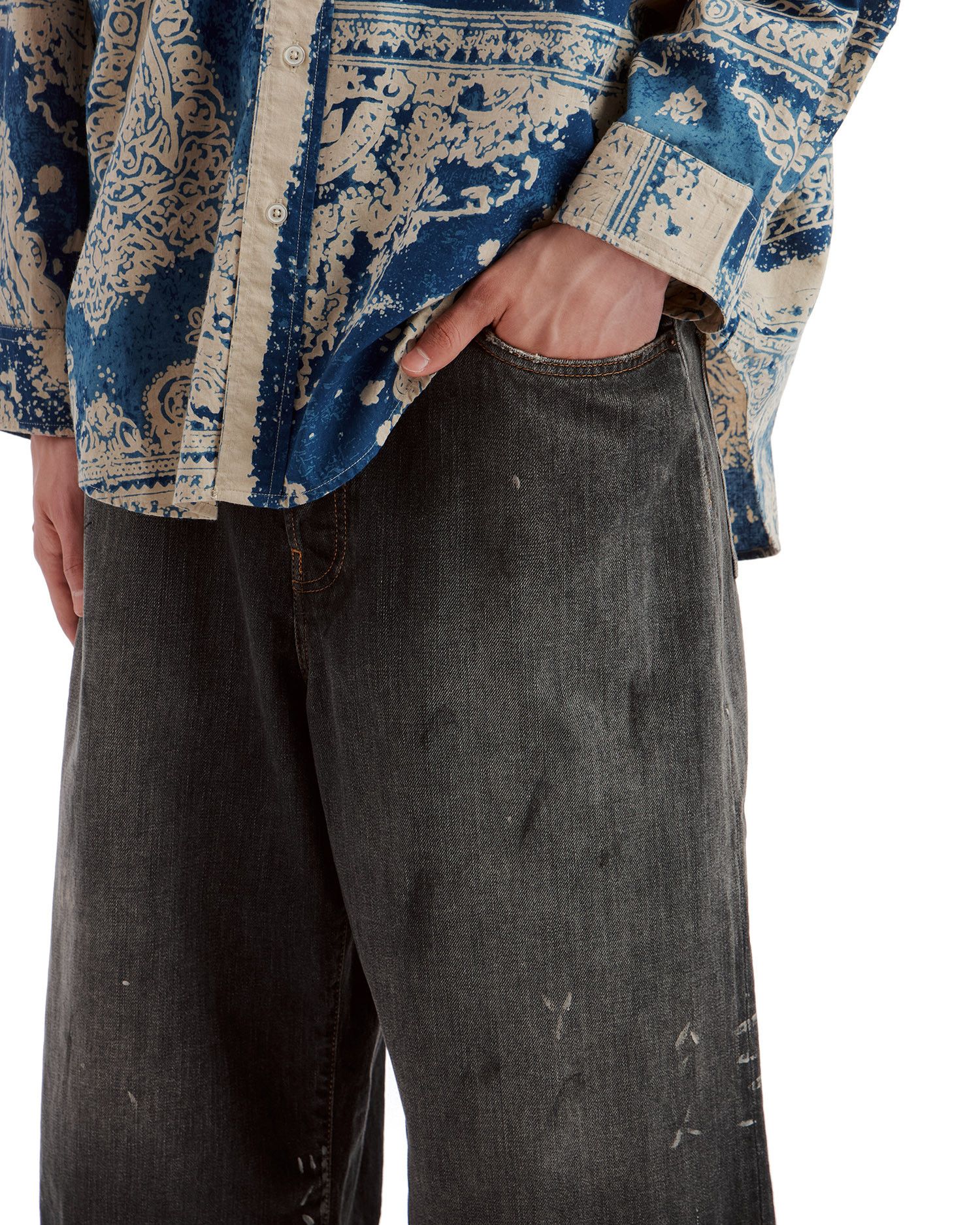 Acne Studios Acne Studios Distressed Design Denim Shorts Size US 30 / EU 46 - 5 Thumbnail