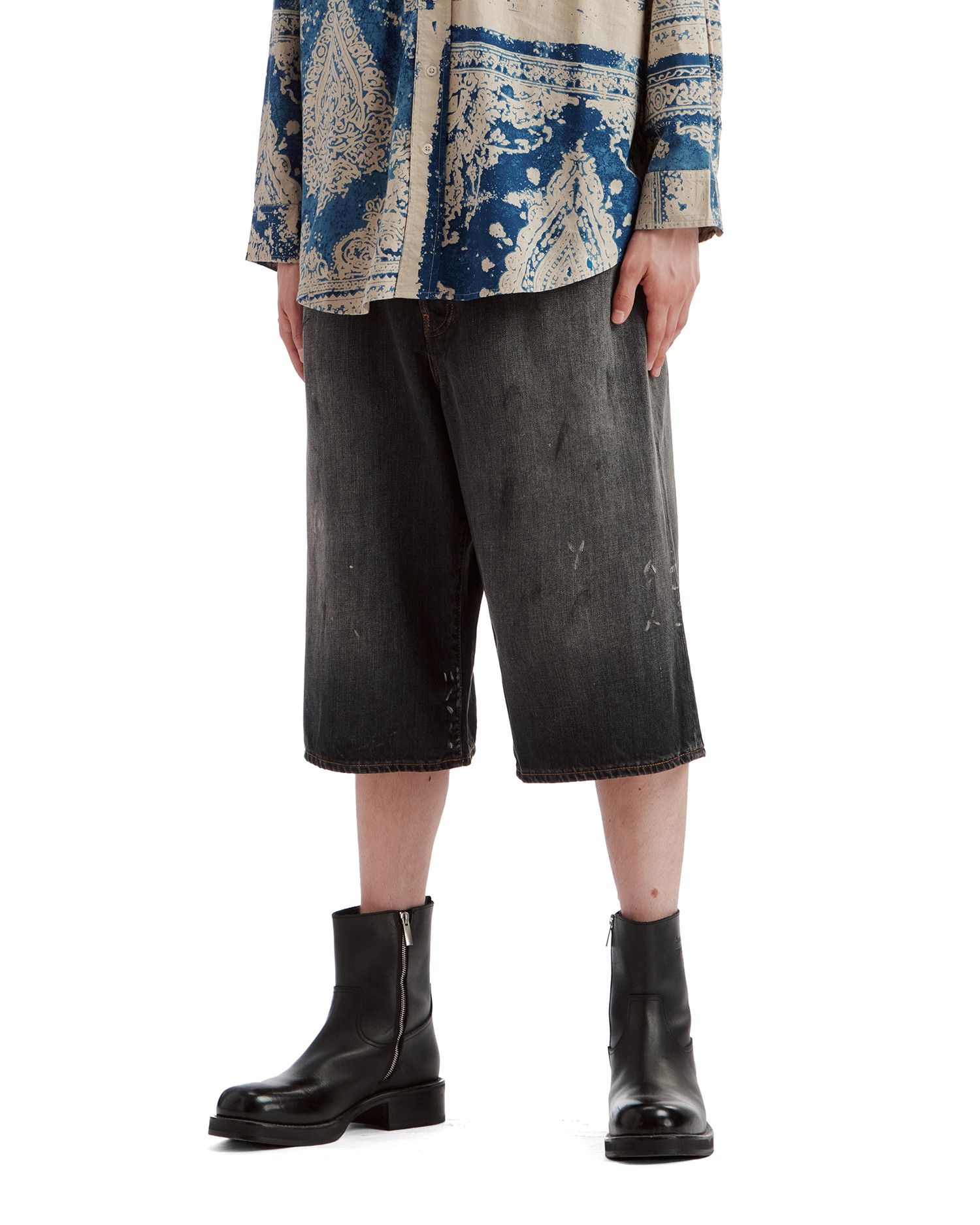 Acne Studios Acne Studios Distressed Design Denim Shorts Size US 30 / EU 46 - 3 Thumbnail