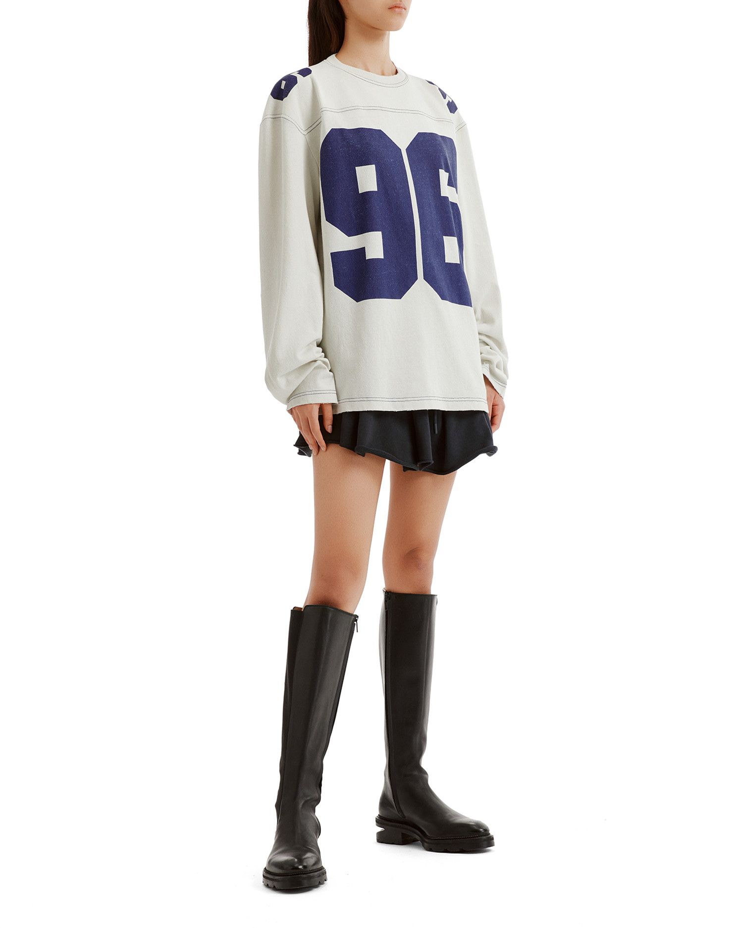Acne Studios Acne Studios Number Print Long Sleeve Shirt Size XS / US 0-2 / IT 36-38 - 2 Thumbnail