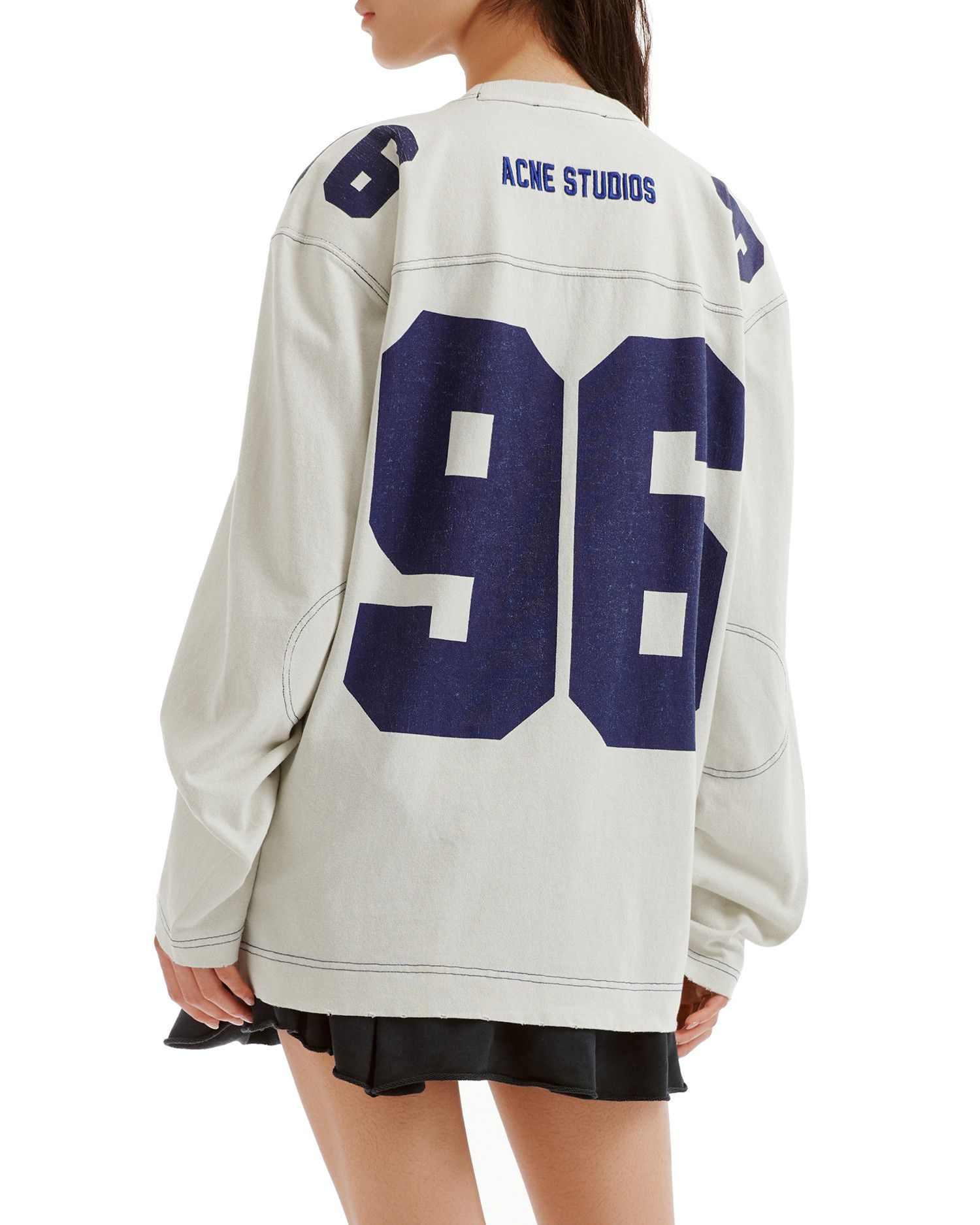 Acne Studios Acne Studios Number Print Long Sleeve Shirt Size XS / US 0-2 / IT 36-38 - 4 Thumbnail