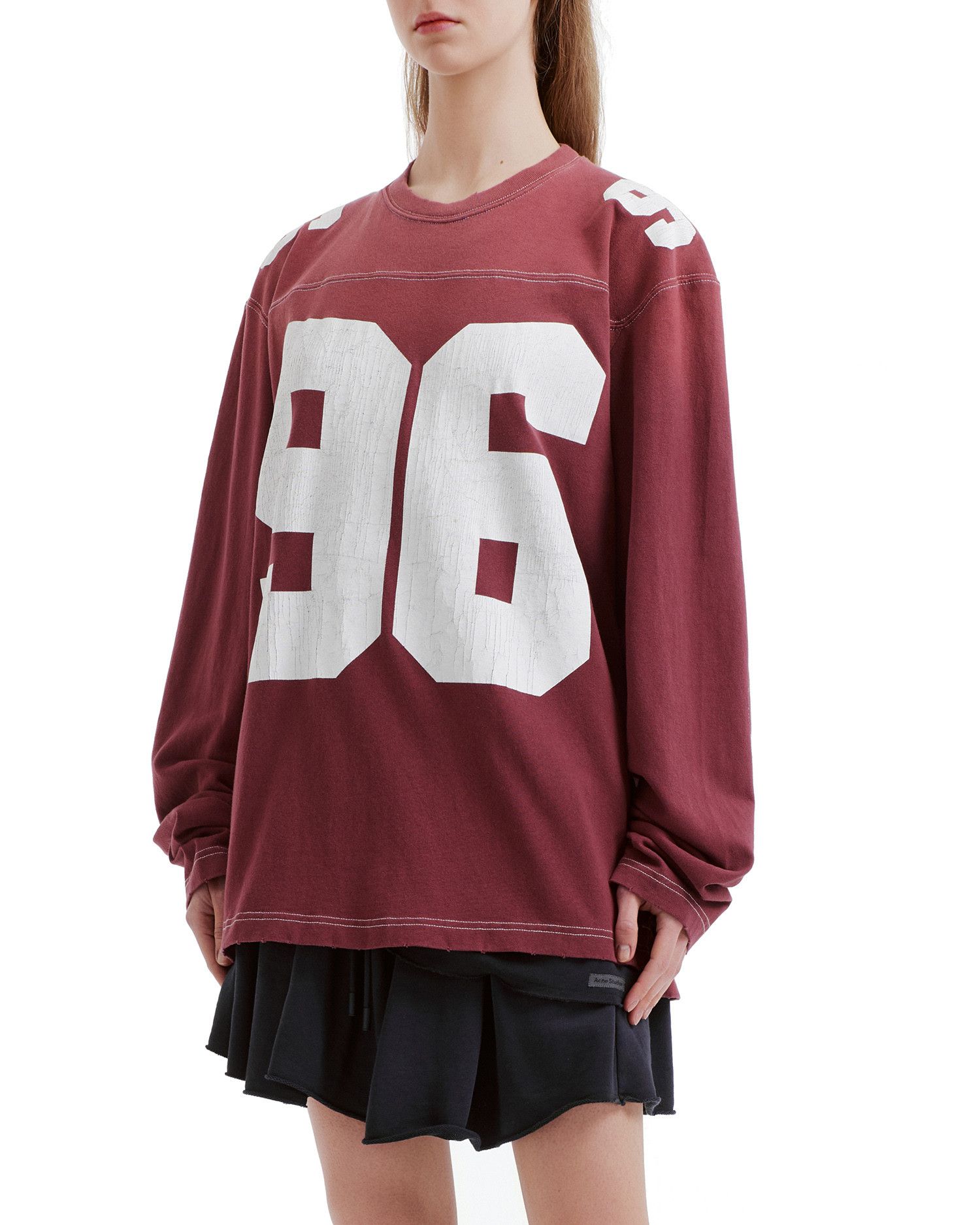 Acne Studios Acne Studios Number Print Long Sleeve Sweatshirt Size XS / US 0-2 / IT 36-38 - 3 Thumbnail