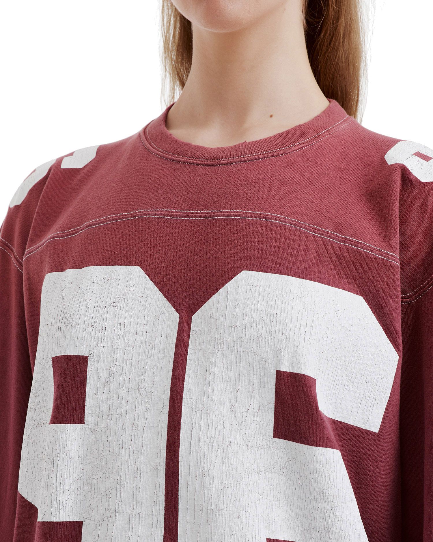 Acne Studios Acne Studios Number Print Long Sleeve Sweatshirt Size XS / US 0-2 / IT 36-38 - 5 Thumbnail