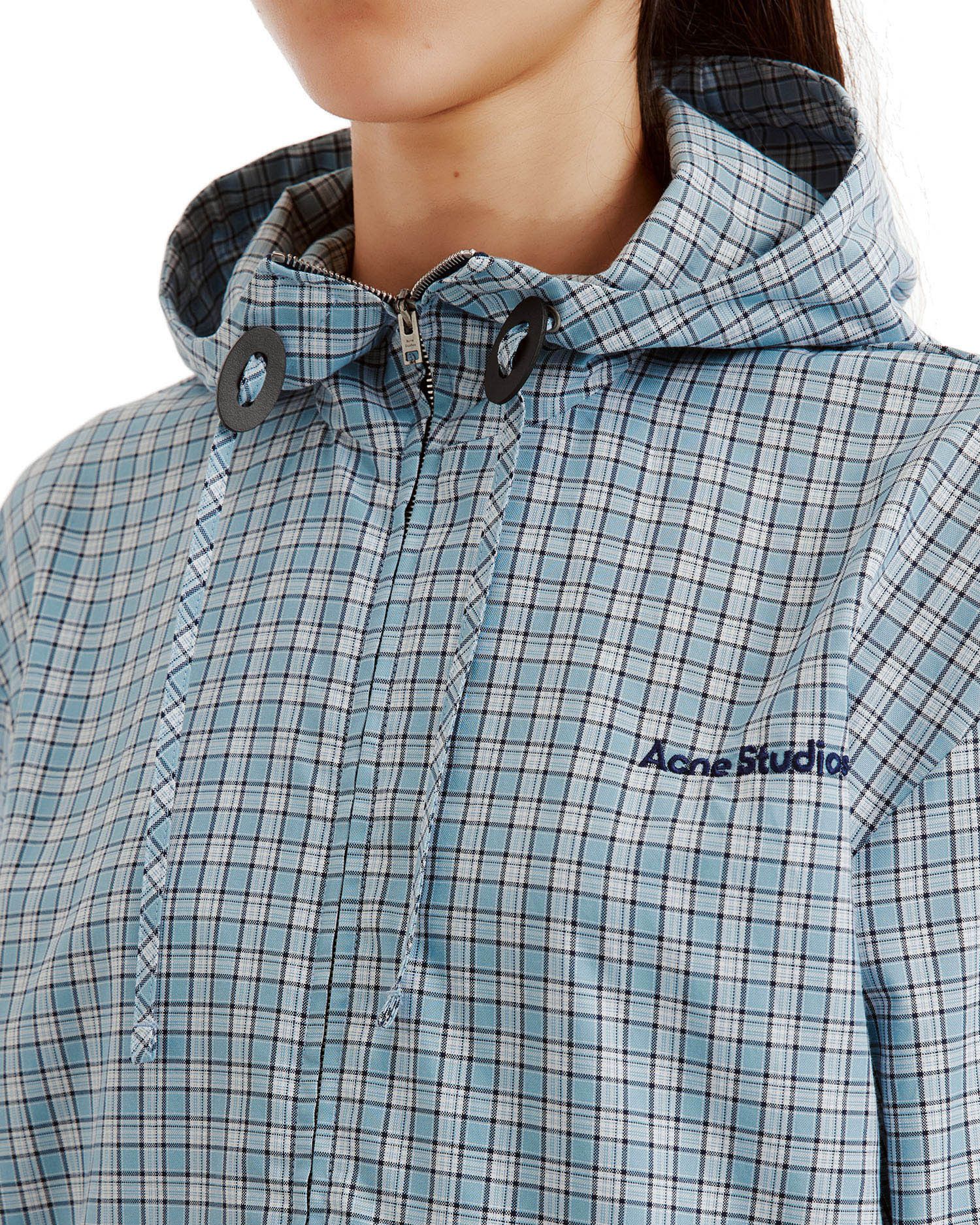 Acne Studios Acne Studios Plaid Hooded Jacket Size S / US 4 / IT 40 - 5 Thumbnail