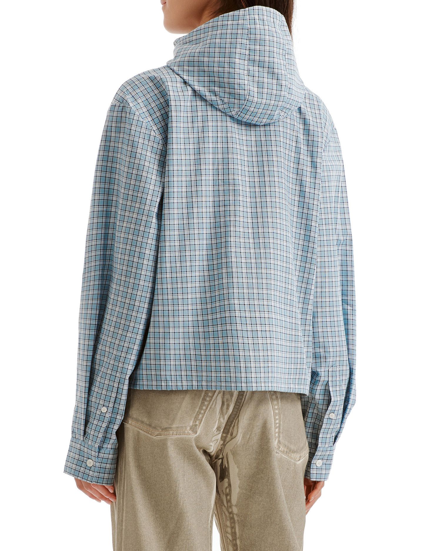 Acne Studios Acne Studios Plaid Hooded Jacket Size L / US 10 / IT 46 - 4 Thumbnail