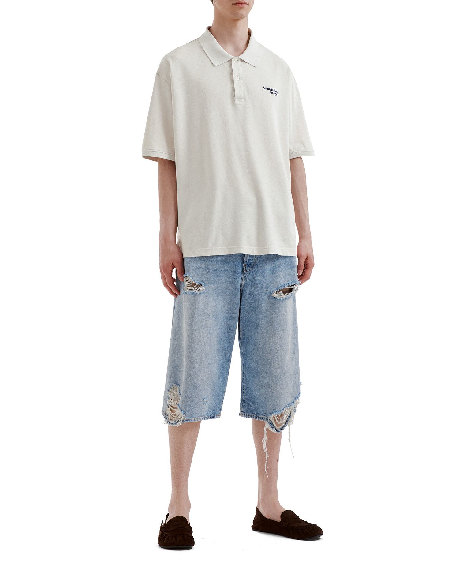Acne Studios Acne Studios Lapel Short Sleeve polo Shirt Size US M / EU 48-50 / 2 - 2 Thumbnail