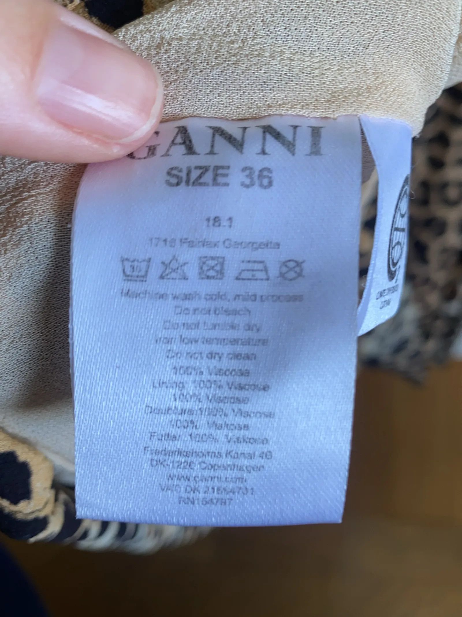 Ganni Ganni Dress Size XS / US 0-2 / IT 36-38 - 3 Thumbnail