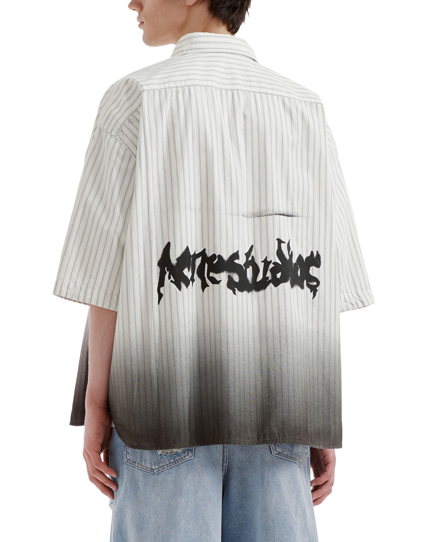 Acne Studios Acne Studios Stripe Gradient Printed Shirt Size US M / EU 48-50 / 2 - 4 Thumbnail