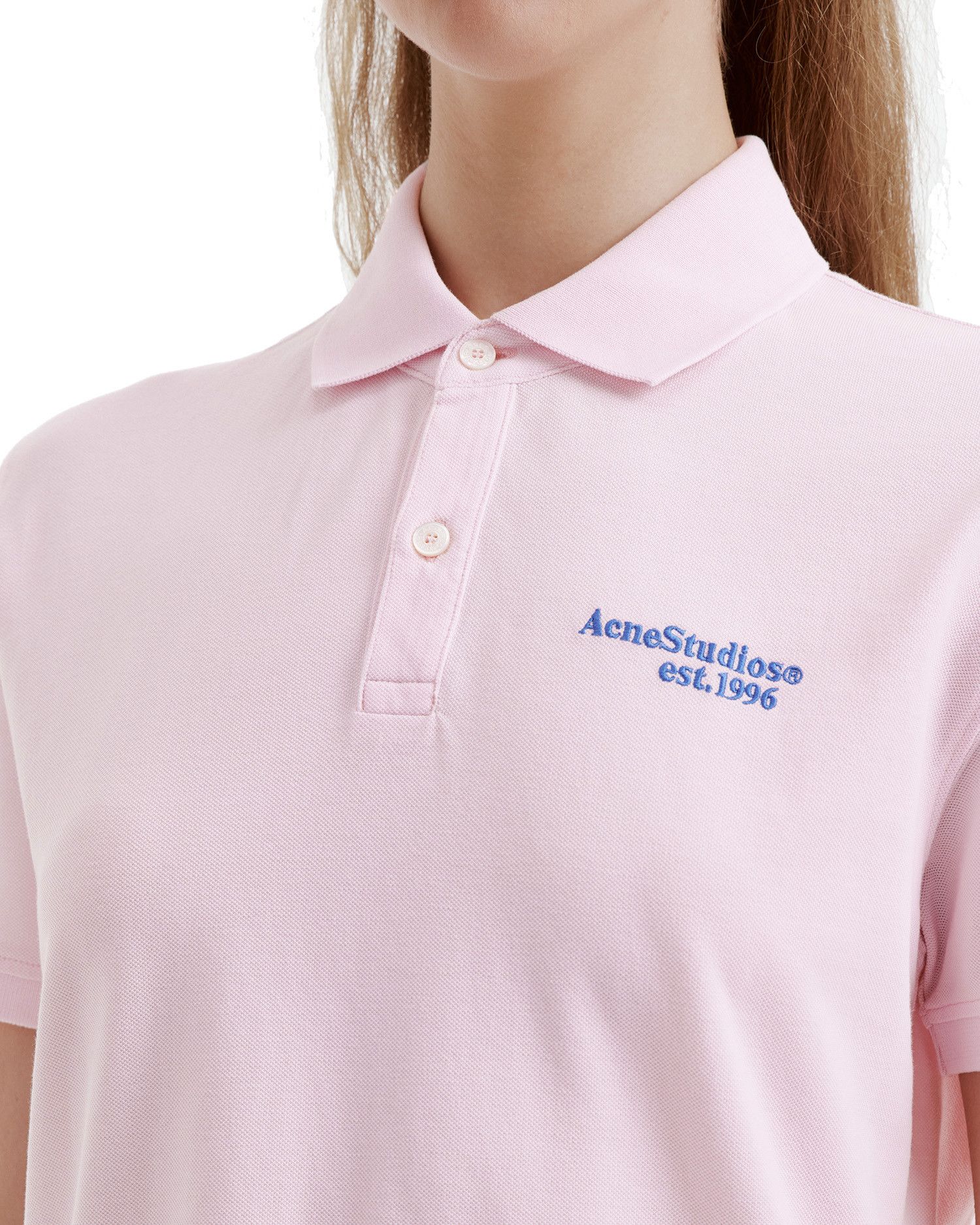 Acne Studios Acne Studios Letter Embroidery Short Sleeve polo Shirt Size XS / US 0-2 / IT 36-38 - 5 Thumbnail