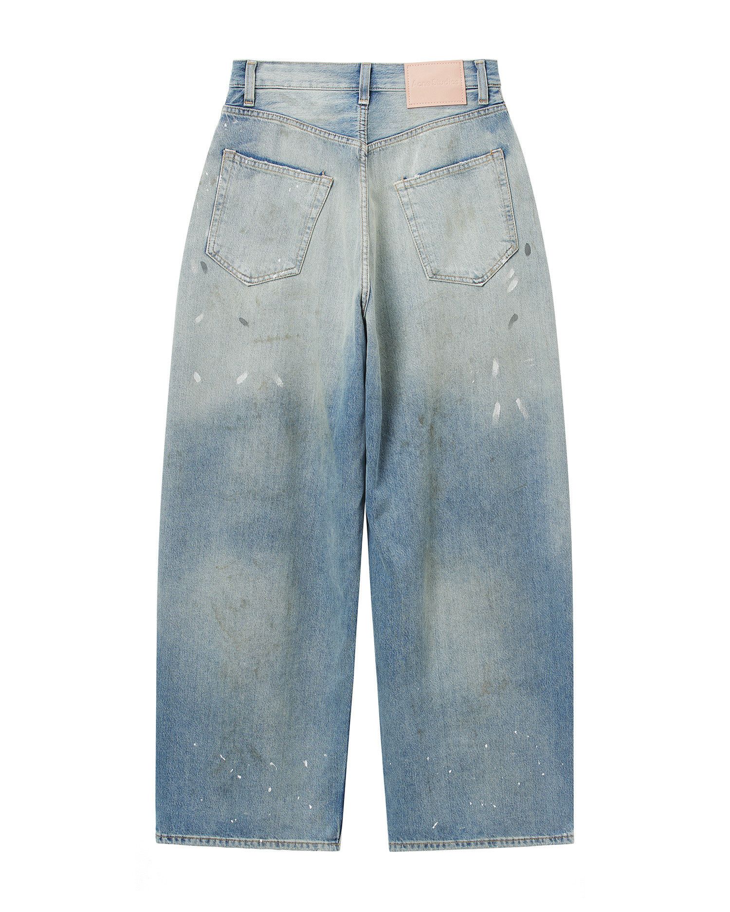 Acne Studios Acne Studios 2023 SUPER BAGGY Splatter Wide Leg Jeans Size 24" / US 00 / IT 34 - 6 Thumbnail