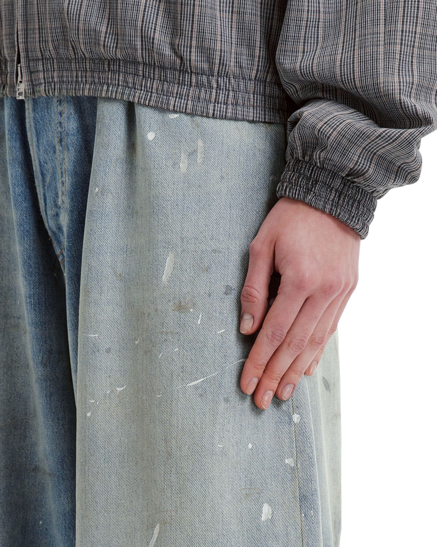 Acne Studios Acne Studios 2023 SUPER BAGGY Splatter Wide Leg Jeans Size 22" - 5 Thumbnail