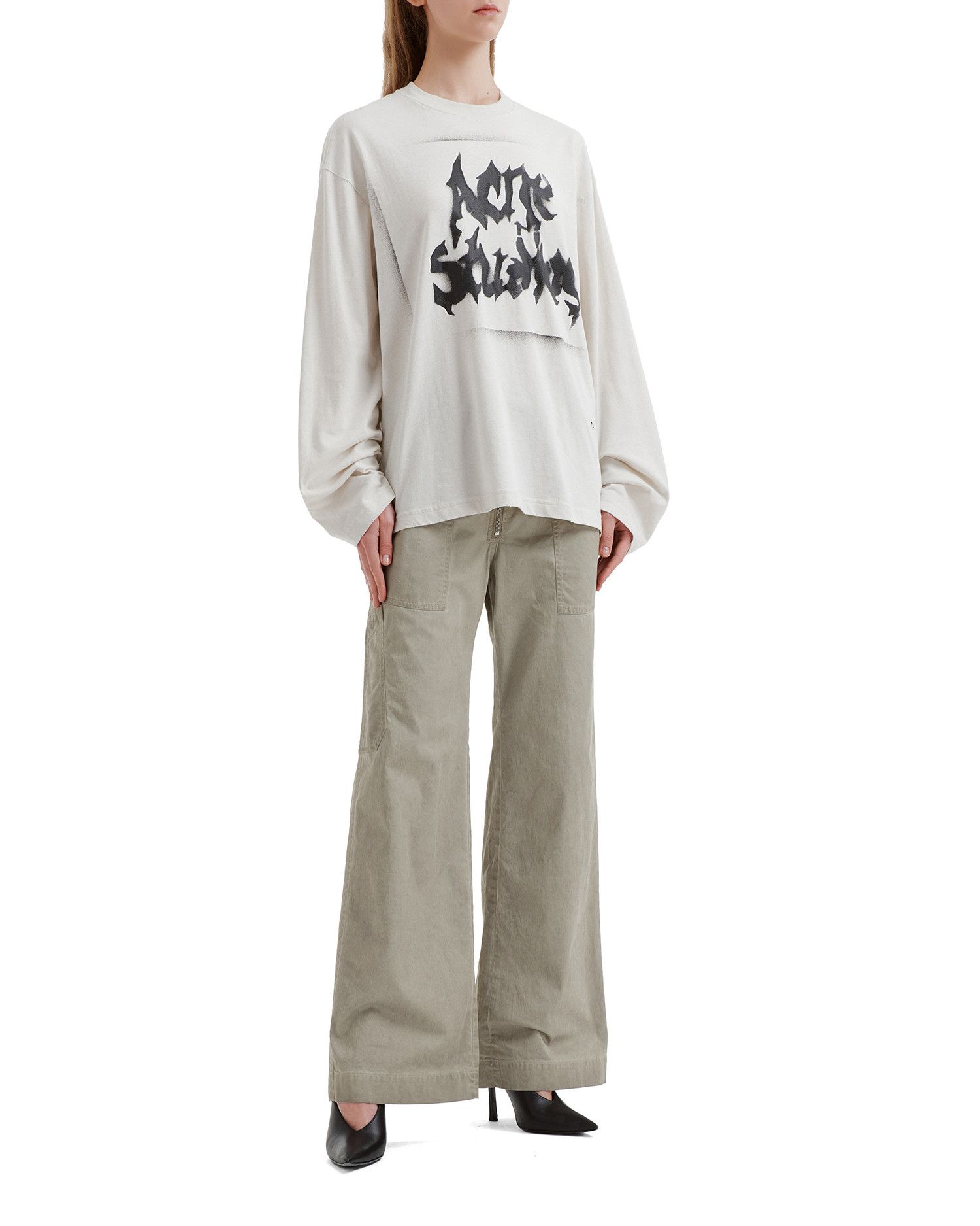 Acne Studios Acne Studios Ornament Belt Distressed Design Casual Pants Size ONE SIZE - 2 Thumbnail