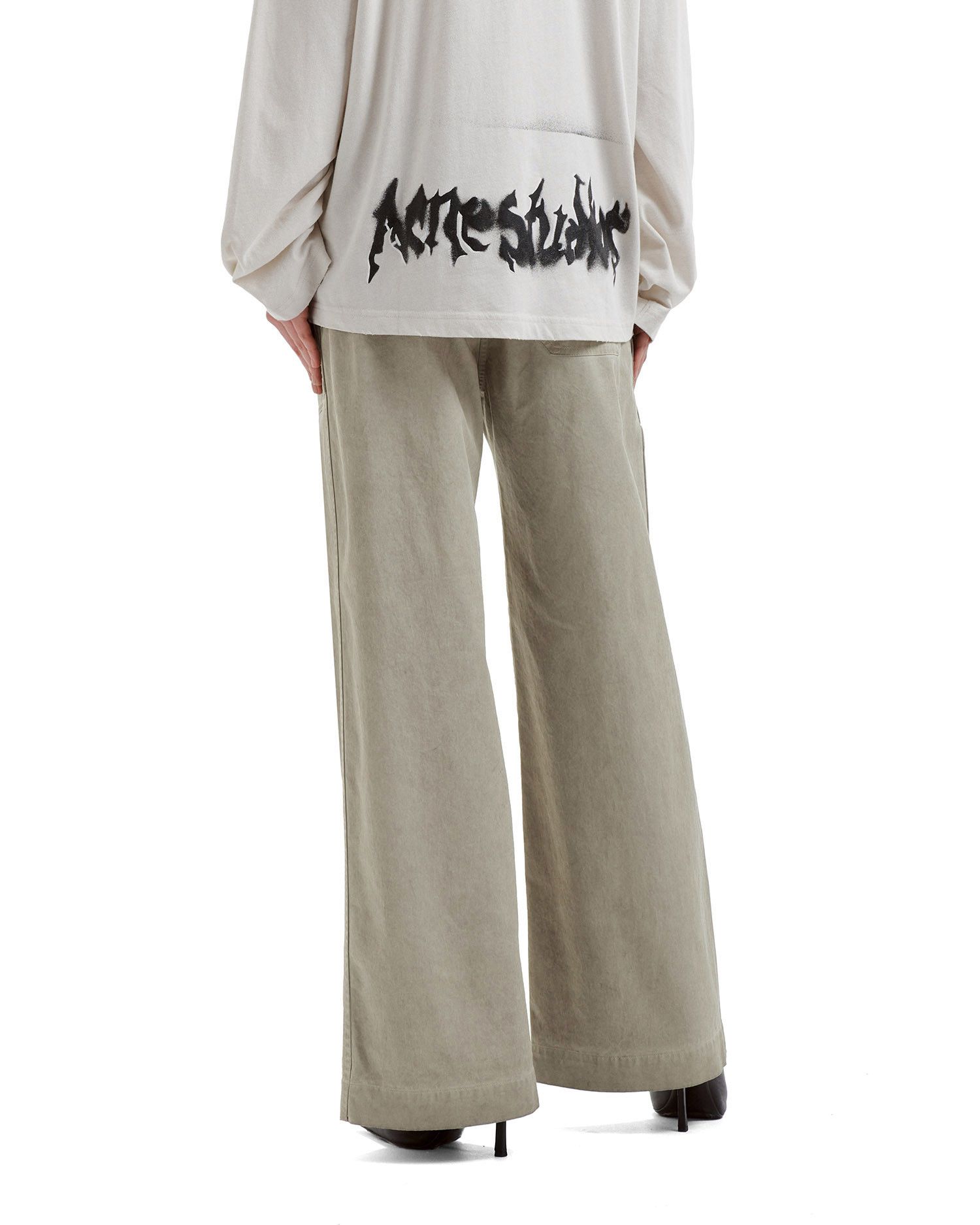 Acne Studios Acne Studios Ornament Belt Distressed Design Casual Pants Size ONE SIZE - 4 Thumbnail