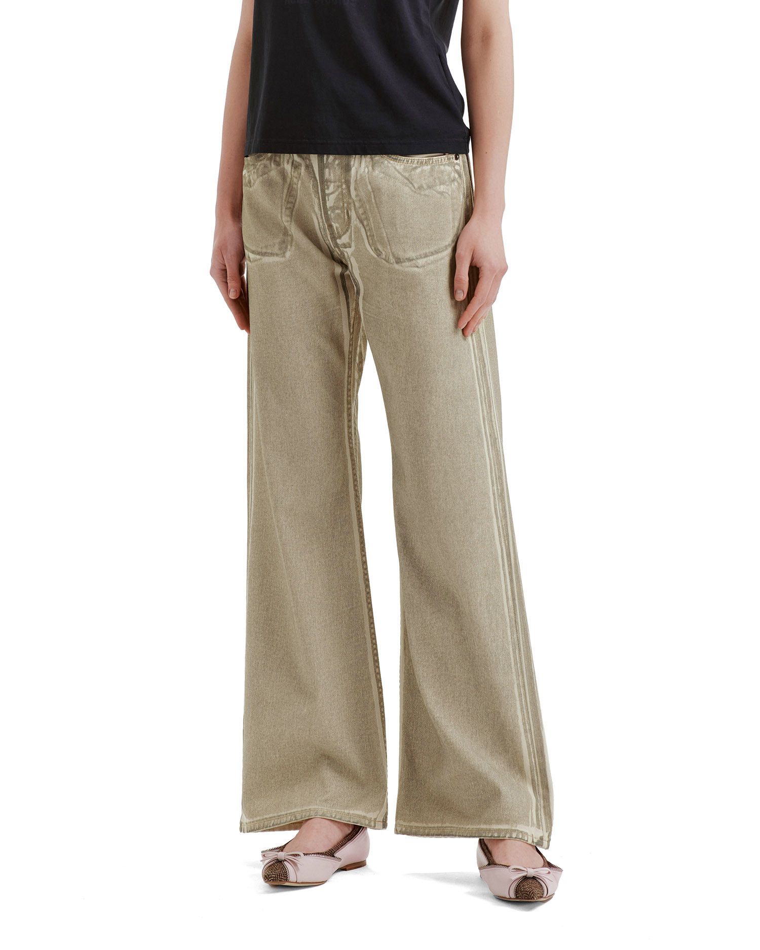 Acne Studios Acne Studios Distressed Design Straight Leg Pants Size 27" / US 4 / IT 40 - 3 Thumbnail