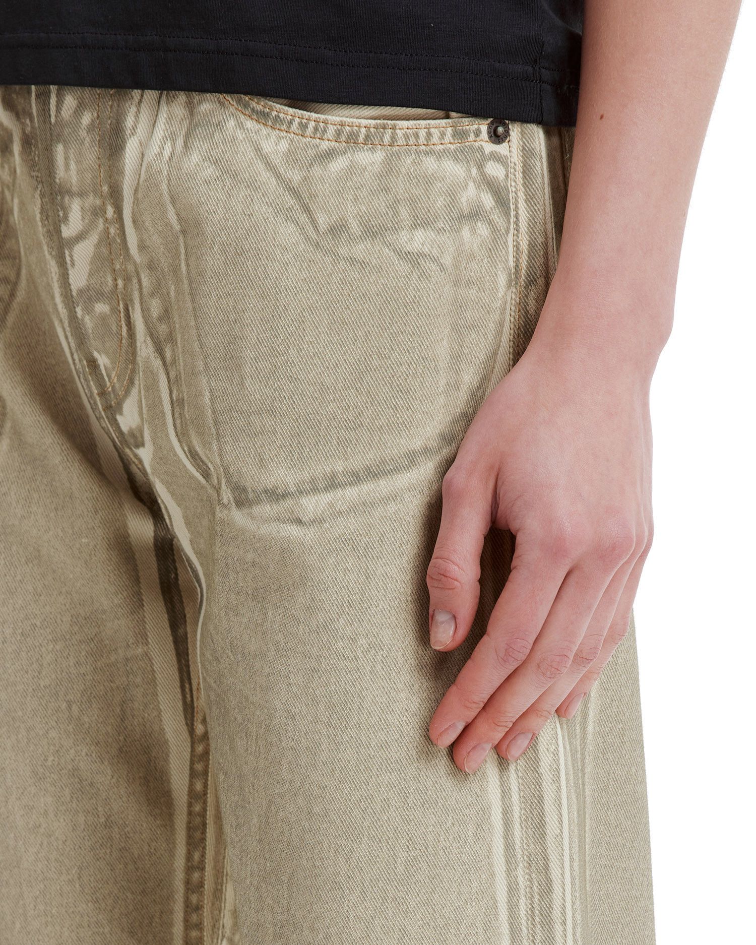 Acne Studios Acne Studios Distressed Design Straight Leg Pants Size 27" / US 4 / IT 40 - 5 Thumbnail