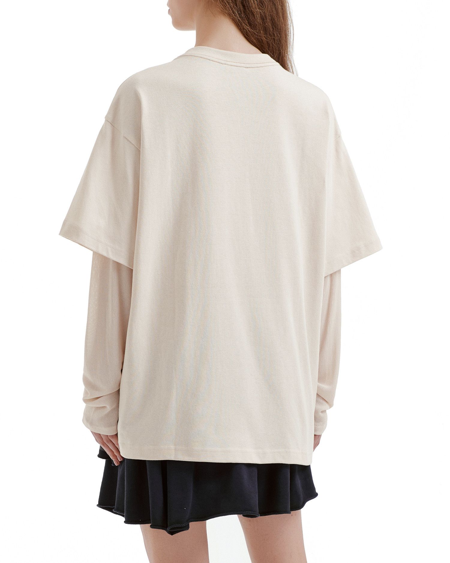 Acne Studios Acne Studios Pattern Print Layered T-Shirt Size XXS / US 00 / IT 34 - 4 Thumbnail