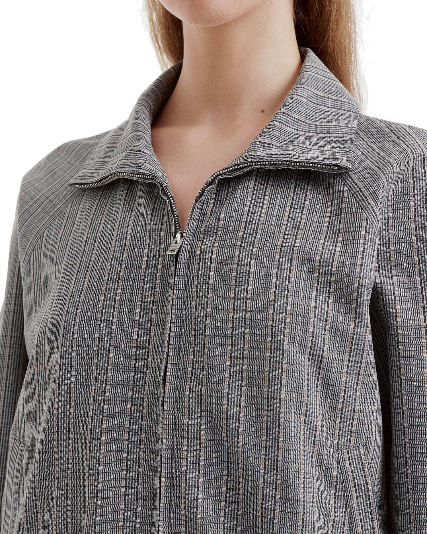 Acne Studios Acne Studios Plaid Stand Collar Jacket Size M / US 6-8 / IT 42-44 - 5 Thumbnail
