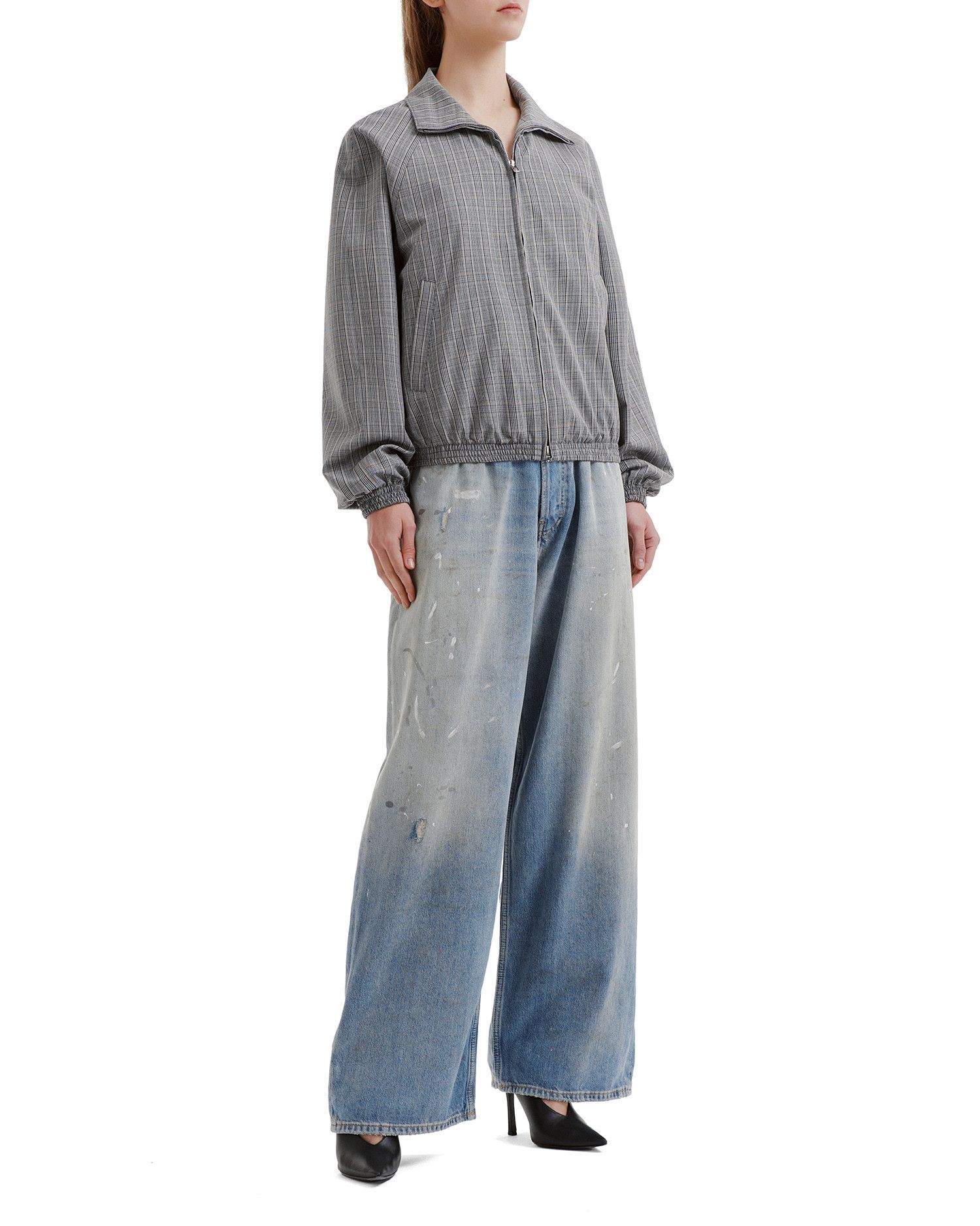 Acne Studios Acne Studios Plaid Stand Collar Jacket Size M / US 6-8 / IT 42-44 - 2 Thumbnail