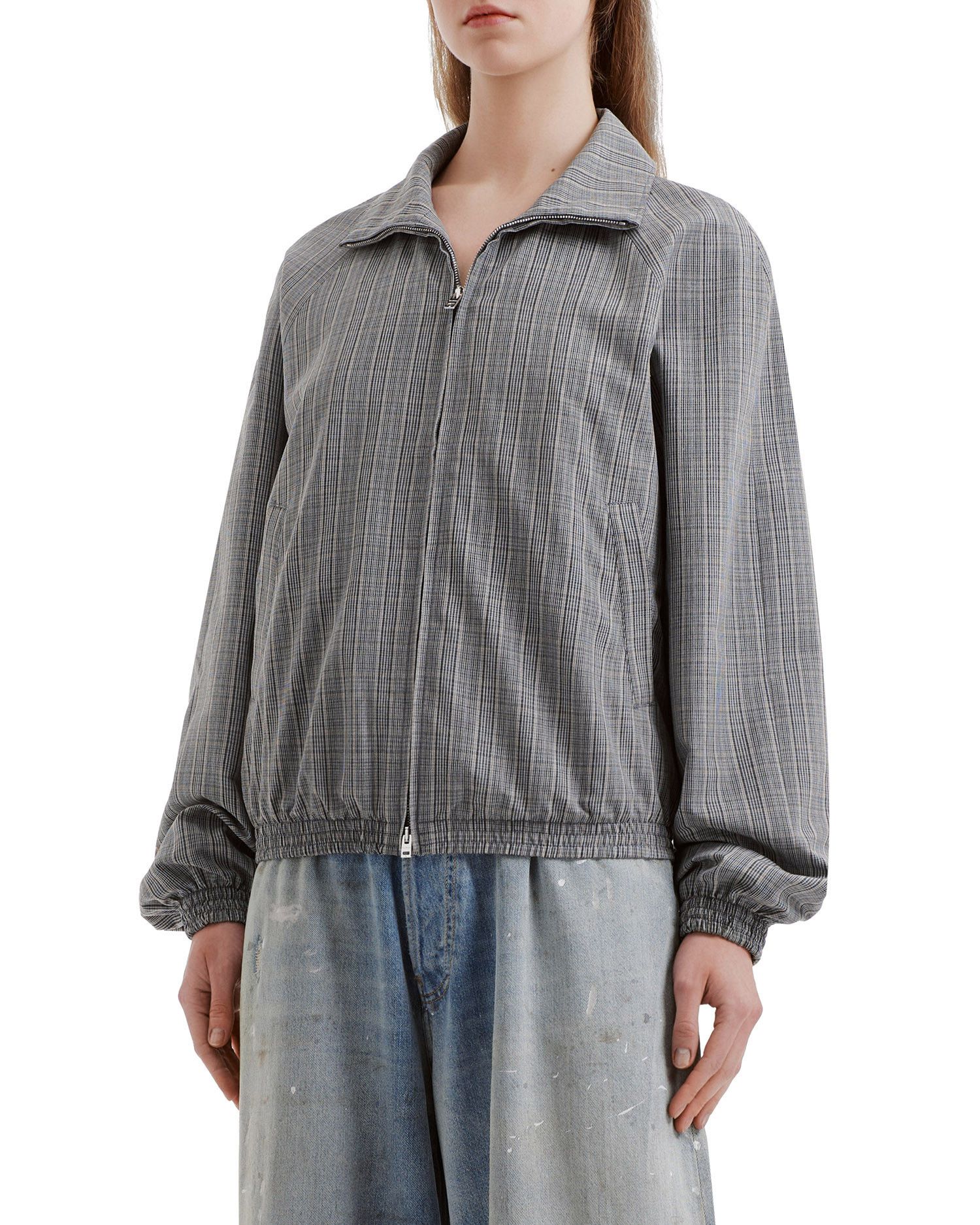 Acne Studios Acne Studios Plaid Stand Collar Jacket Size S / US 4 / IT 40 - 3 Thumbnail