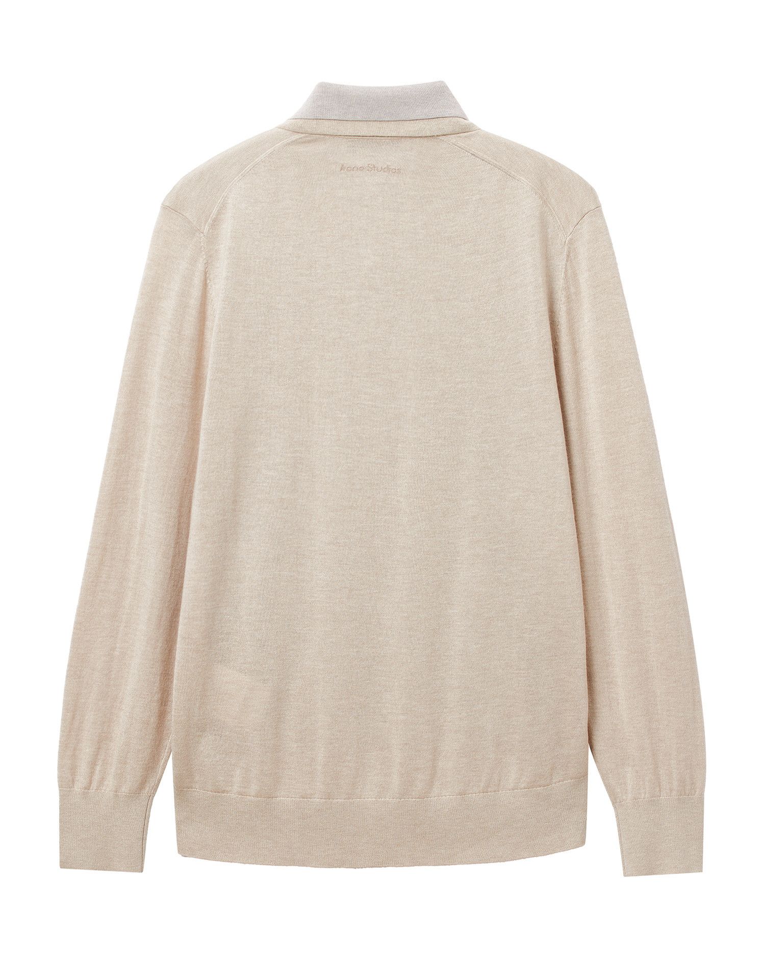 Acne Studios Acne Studios Pair Layer Lapel Knit Top Size S / US 4 / IT 40 - 6 Thumbnail