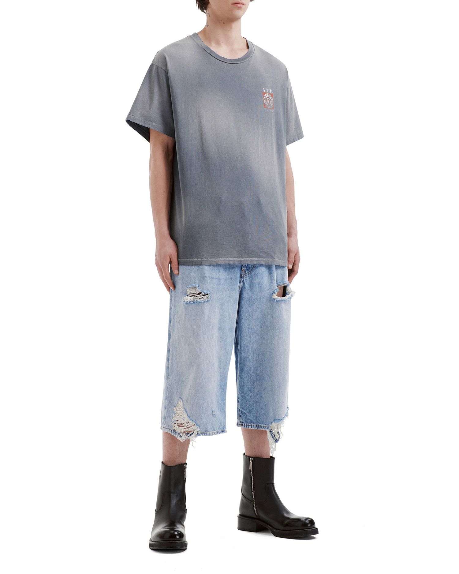 Acne Studios Acne Studios Ripped Denim Shorts Size US 32 / EU 48 - 2 Thumbnail